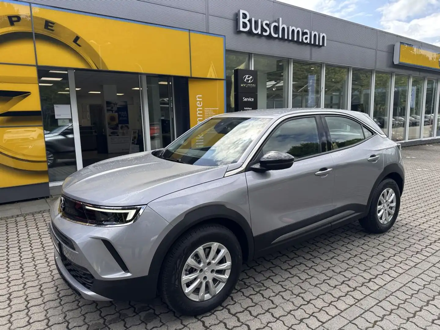 Opel Mokka-E Edition +SOH 94 %+ OBC 11KW+ Silber - 1