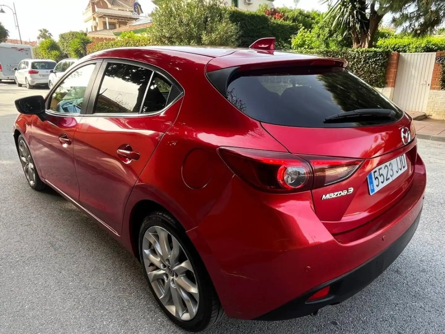 Mazda 3 Berlina  Manual de 5 Puertas Rojo - 2