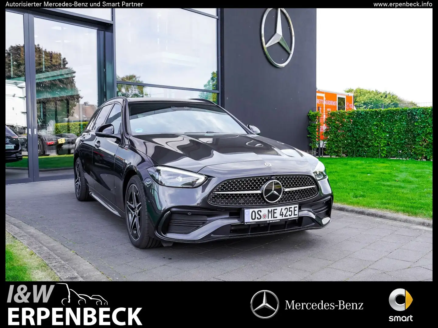 Mercedes-Benz C 300 C 300 de T Edition AMG Distronic AHK Pano Memory Grau - 1