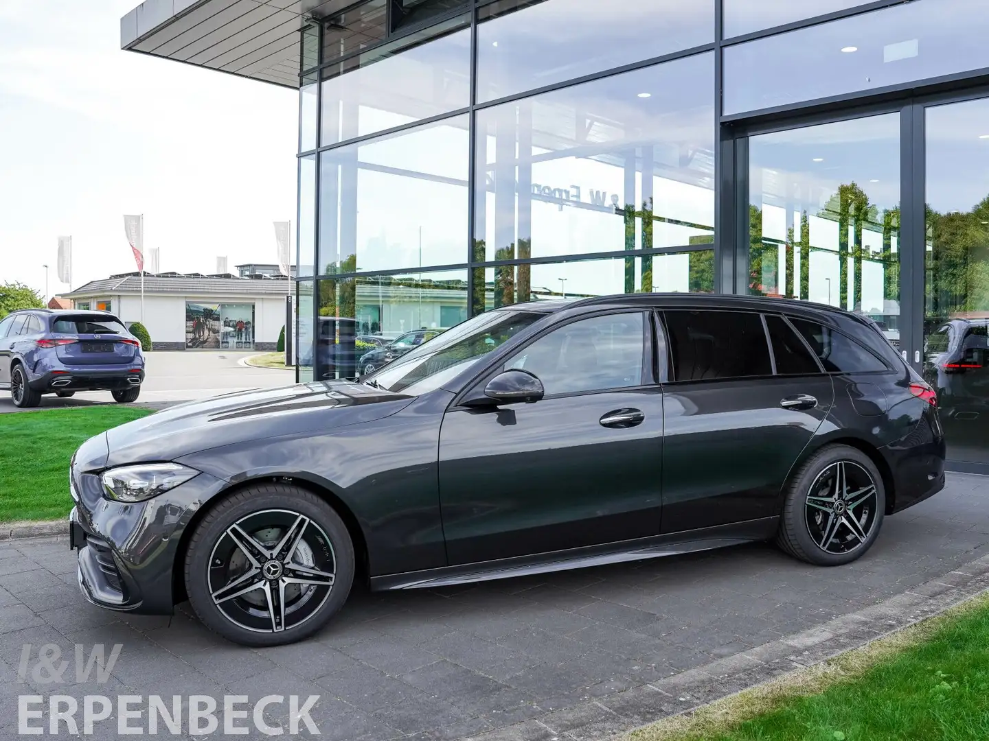 Mercedes-Benz C 300 C 300 de T Edition AMG Distronic AHK Pano Memory Grau - 2
