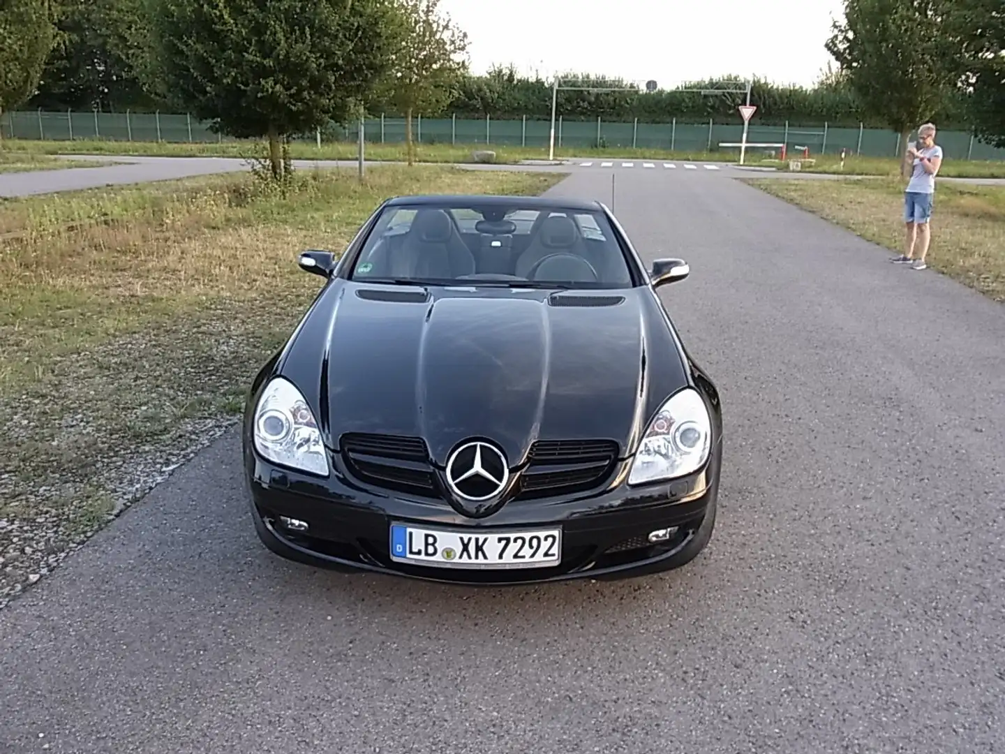 Mercedes-Benz SLK 200 SLK-Klasse Roadster Kompressor Automatik Schwarz - 1