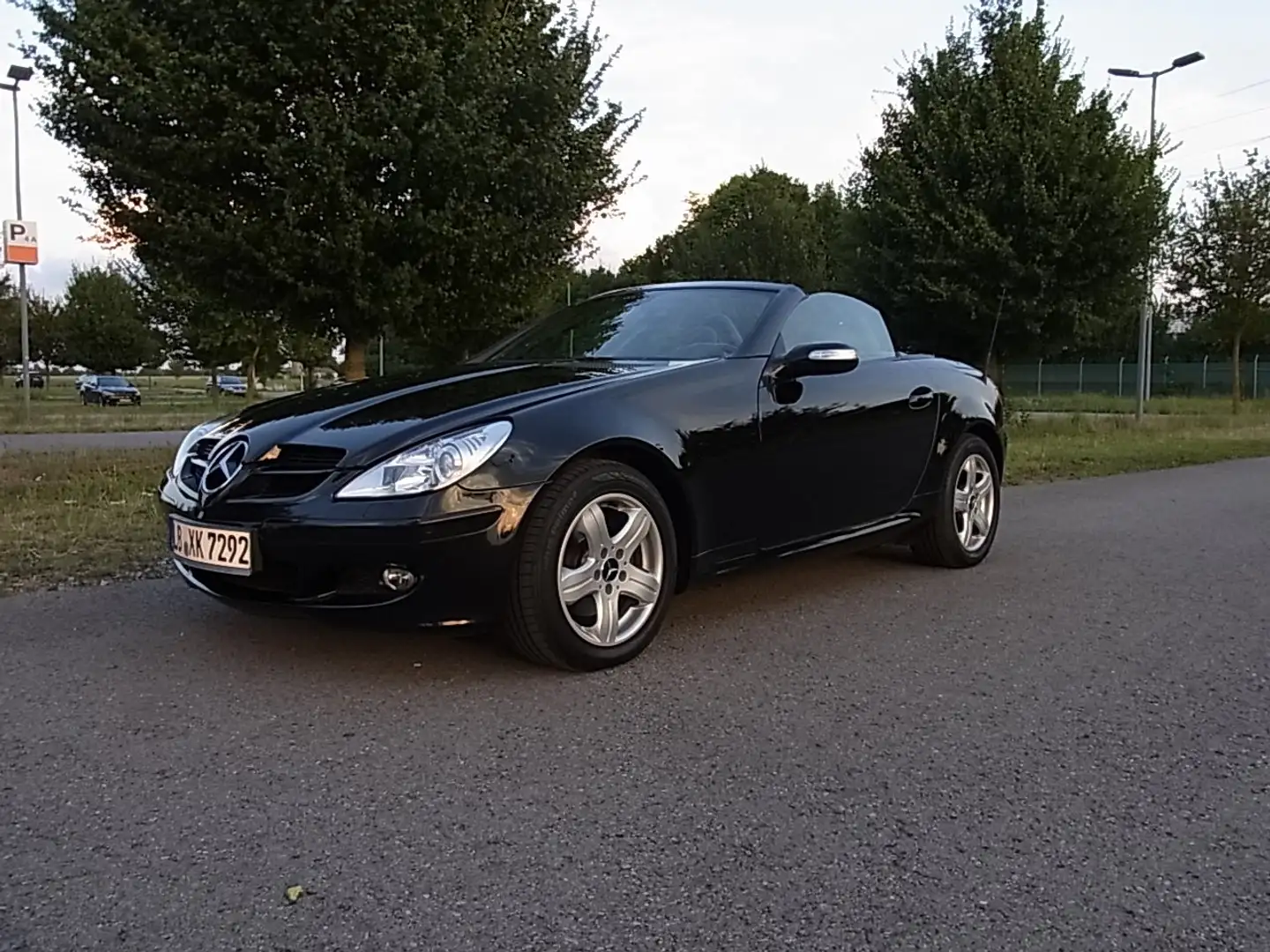 Mercedes-Benz SLK 200 SLK-Klasse Roadster Kompressor Automatik Schwarz - 2