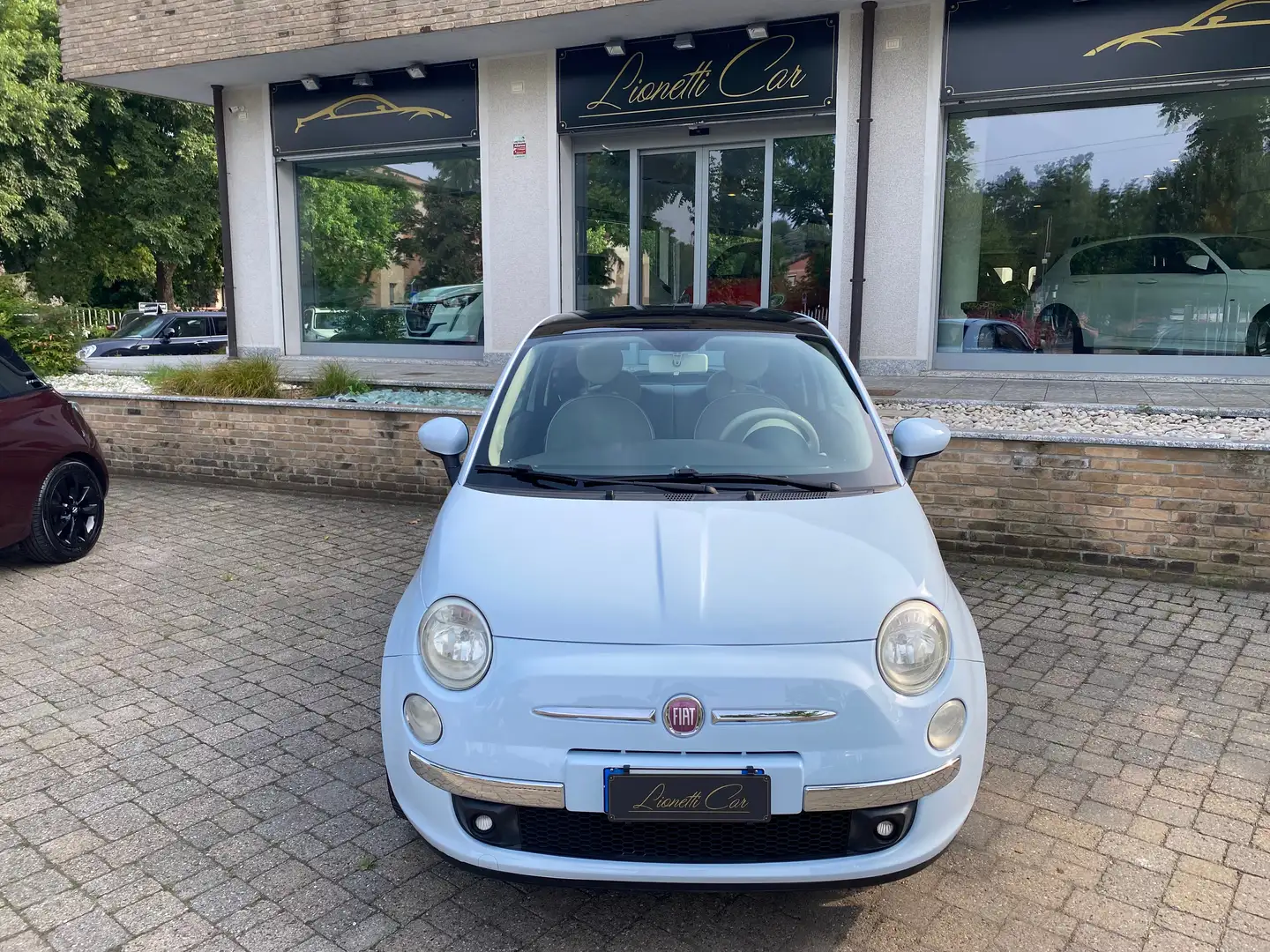 Fiat 500 500 1.2 Lounge 69 Cv AUTOMATICA Blu/Azzurro - 2