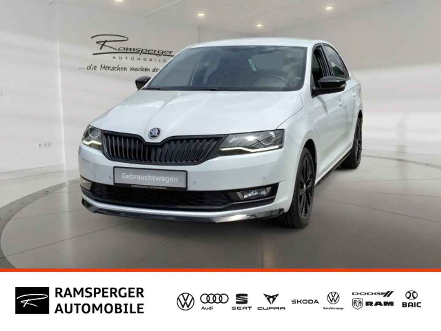 Skoda 1.0 TSI Monte Carlo GRA Navi Xenon Kamera Alb - 1
