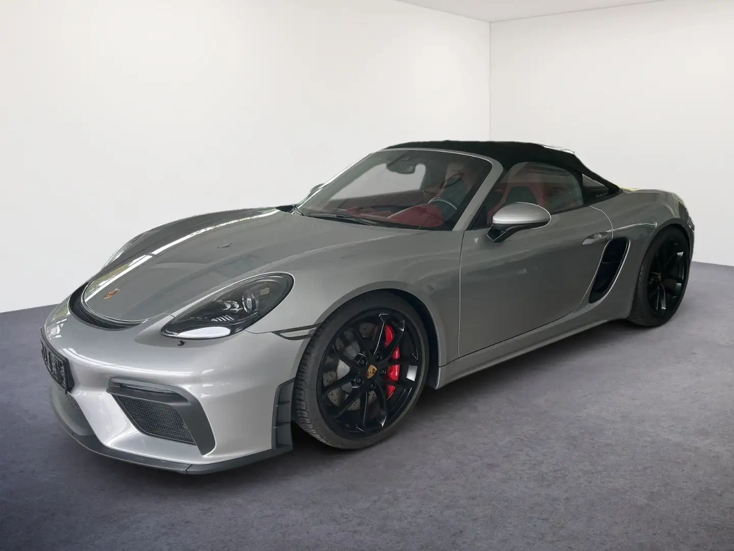 Porsche Boxster 718 Boxster 4.0 Spyder/BOSE/XENON/APPROVED Silber - 1