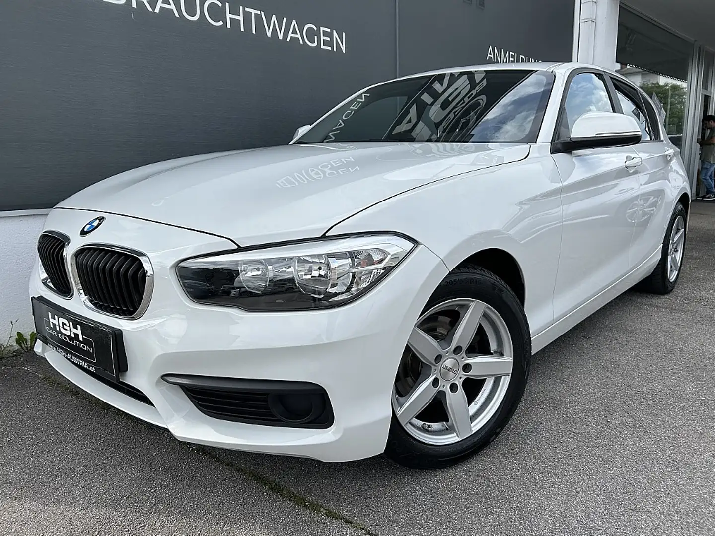 BMW 114 d Weiß - 1