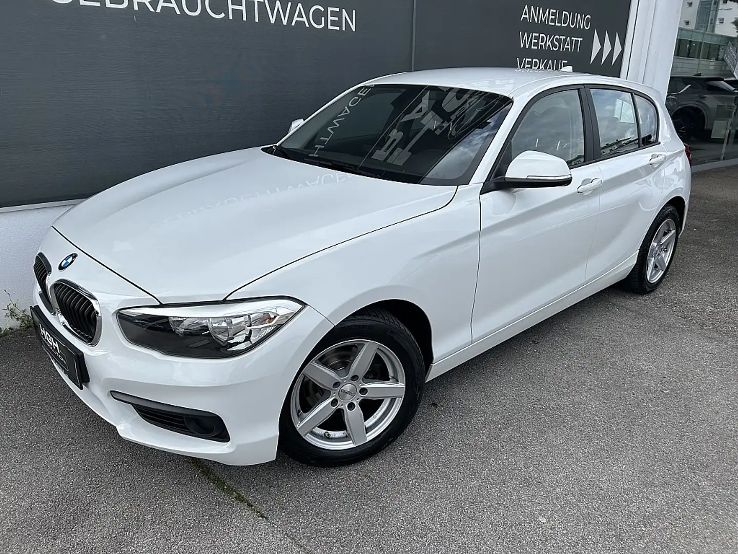 BMW 114 d Weiß - 2
