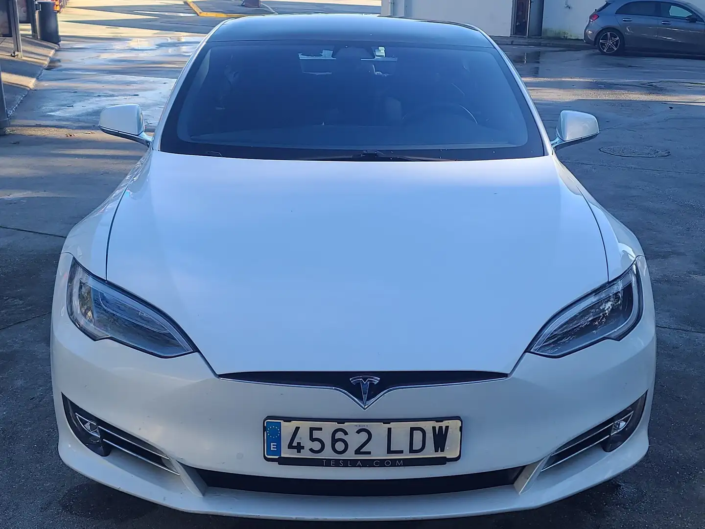 Tesla Model S Blanc - 2