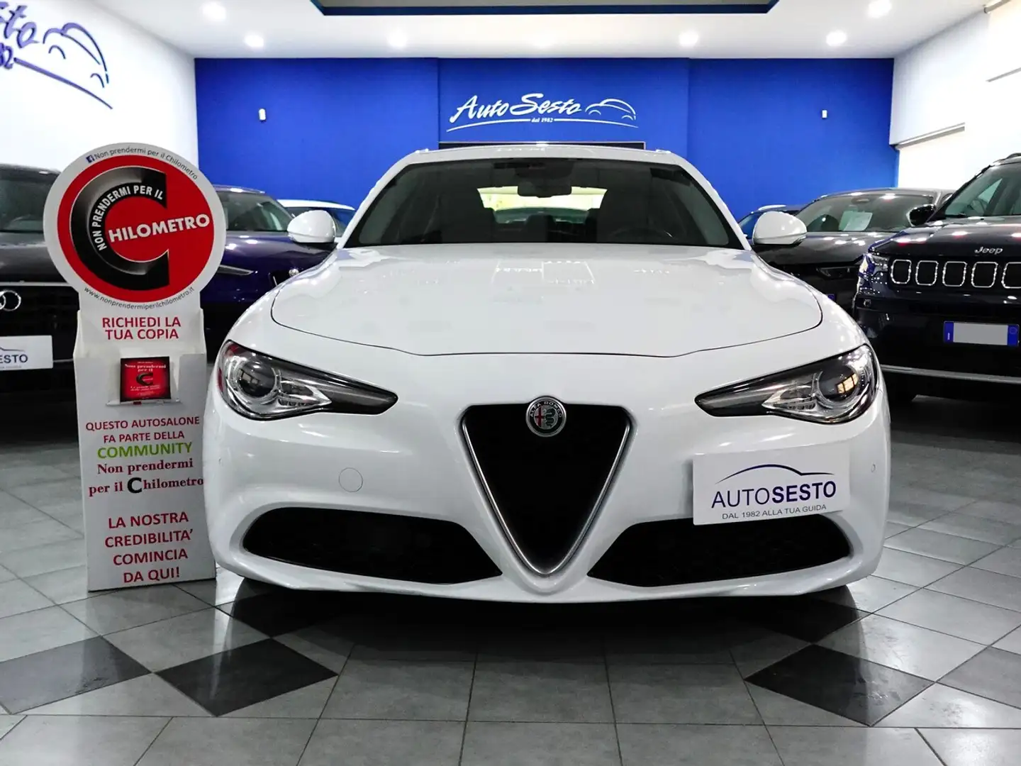 Alfa Romeo Giulia 2.2 MJT 190 CV EXECUTIVE Blanc - 1