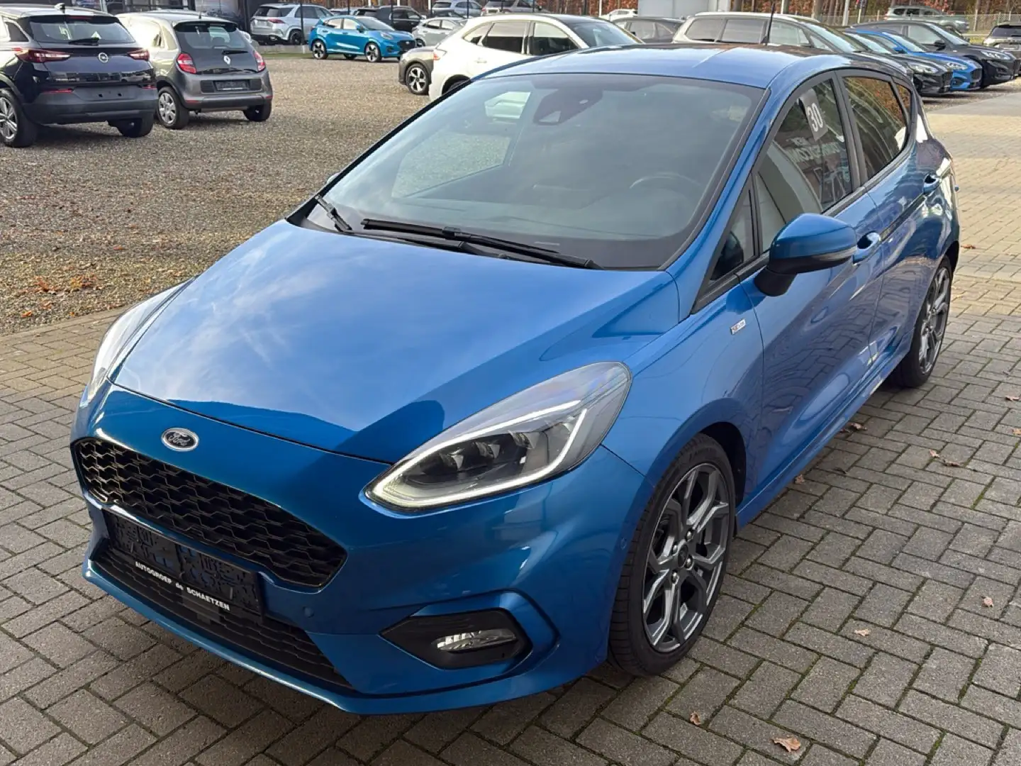 Ford Fiesta EcoBoost mHEV ST-Line Azul - 1
