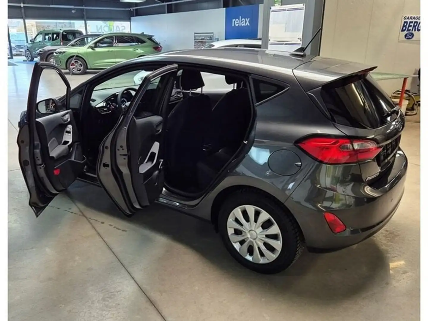 Ford Fiesta EcoBoost mHEV Connected Gris - 2