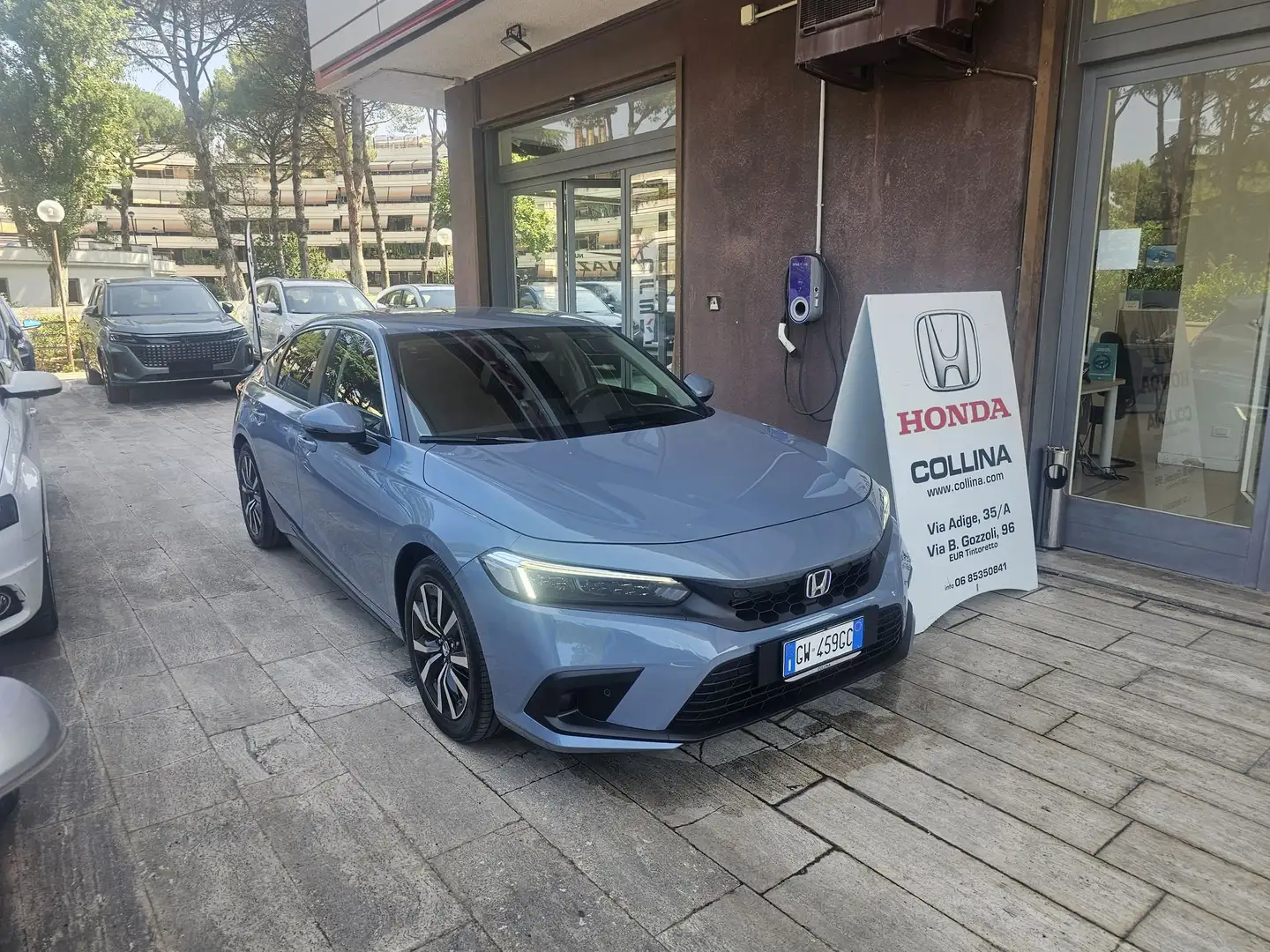 Honda Civic 2.0 Hev eCVT Elegance Grigio - 2