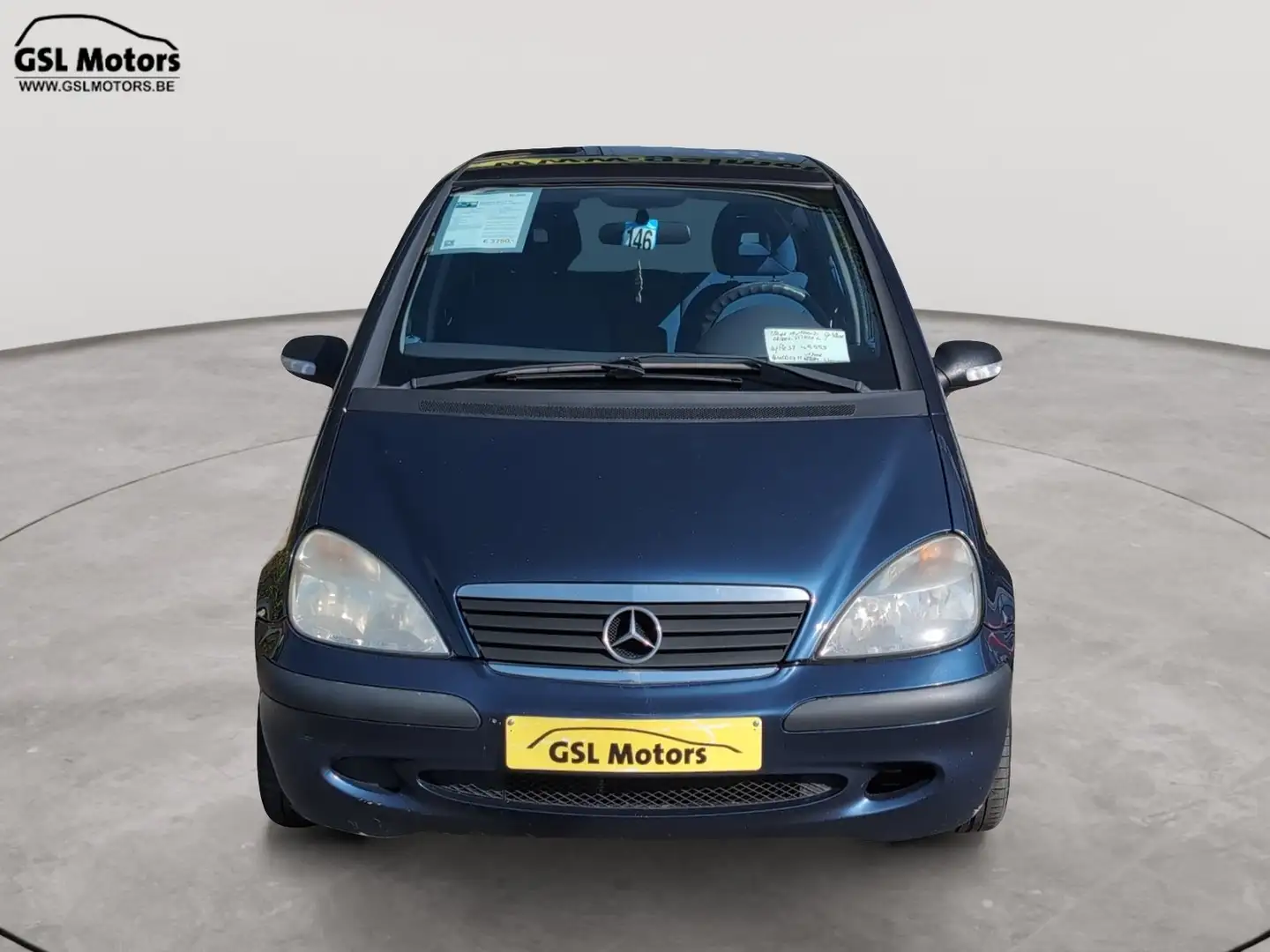 Mercedes-Benz A 170 1.7 CDI 95cv bleu 06/04 3750€ CT ok Airco Radio Bleu - 2