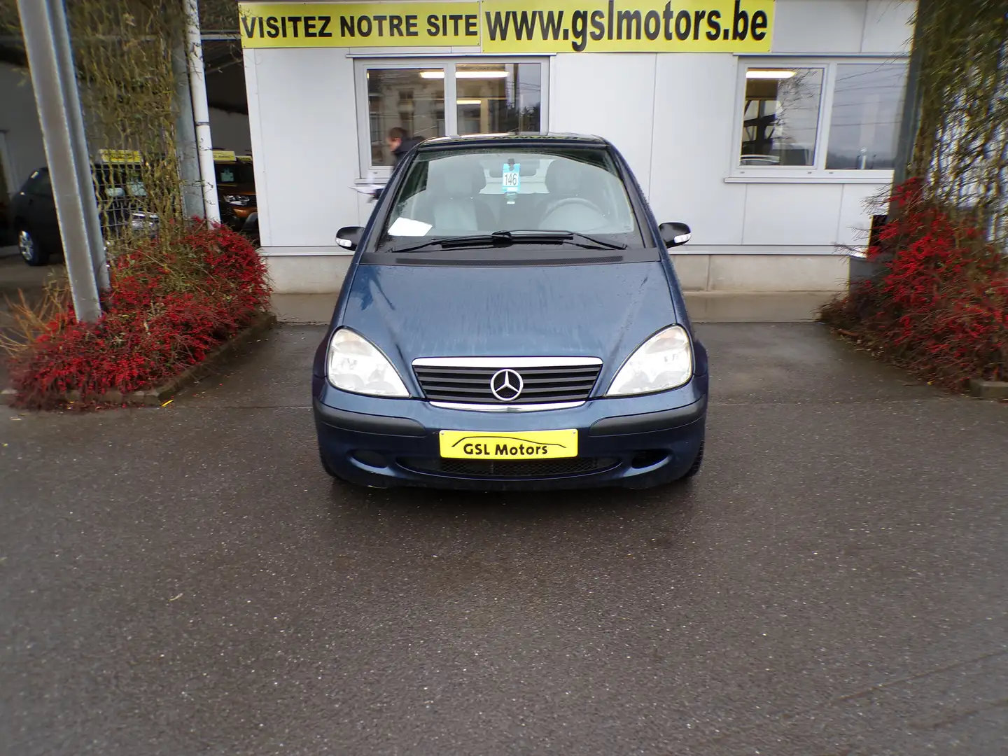 Mercedes-Benz A 170 1.7 CDI 95cv bleu 06/04 3750€ CT ok Airco Radio Bleu - 2