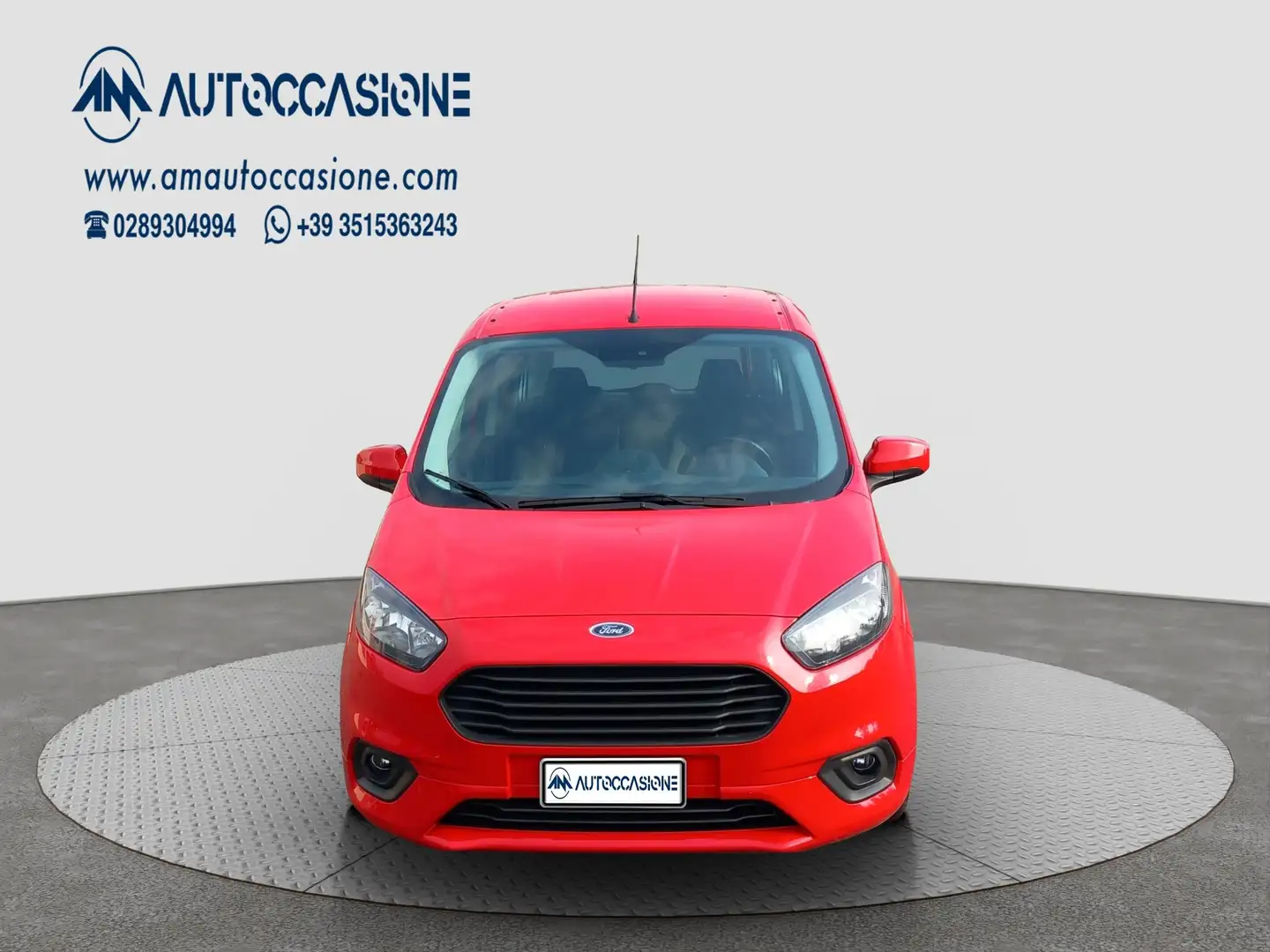 Ford Tourneo Courier 1500 TDCI 100 CV S&S PLUS Rosso - 2