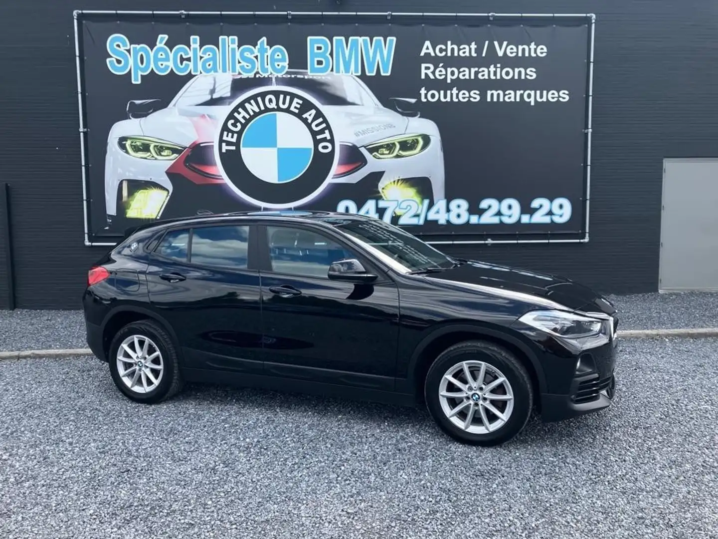 BMW X2 2.0 d sDrive18 Negro - 1