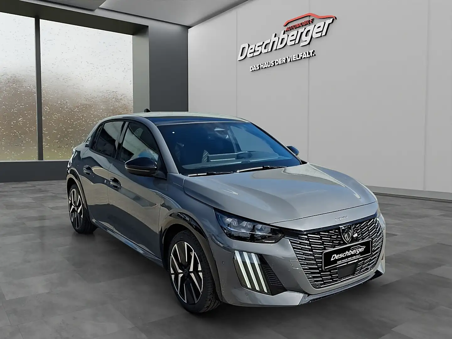 Peugeot 208 Hybrid 110 e-DCS6 GT Grau - 2