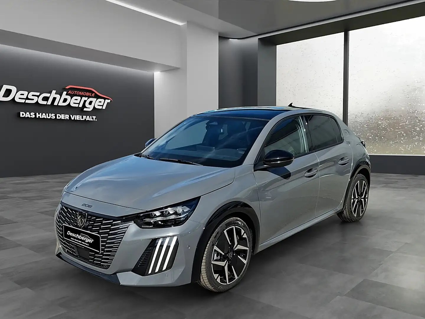 Peugeot 208 Hybrid 110 e-DCS6 GT Grau - 1