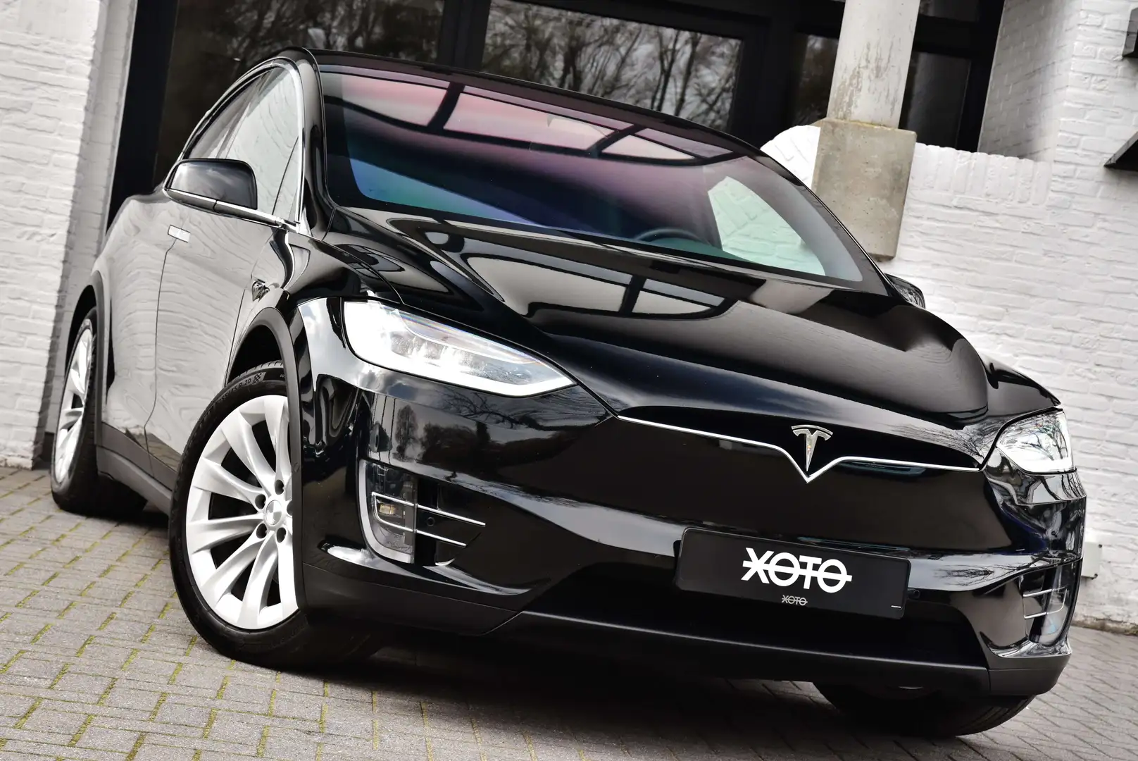 Tesla Model X 100 D *** 6 SEATS / ENHANCED AUTOPILOT *** Noir - 2