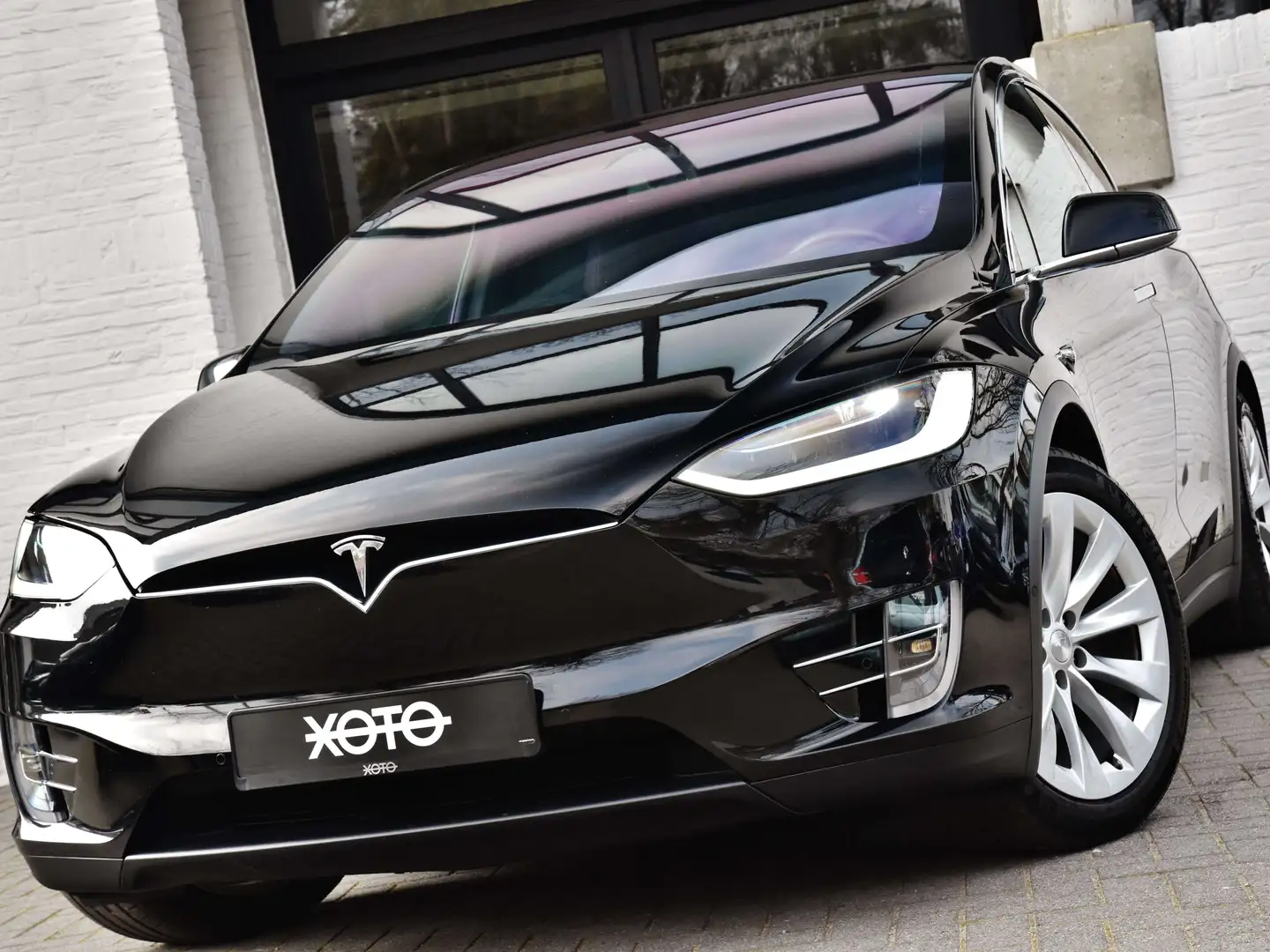 Tesla Model X 100 D *** 6 SEATS / ENHANCED AUTOPILOT *** Noir - 1