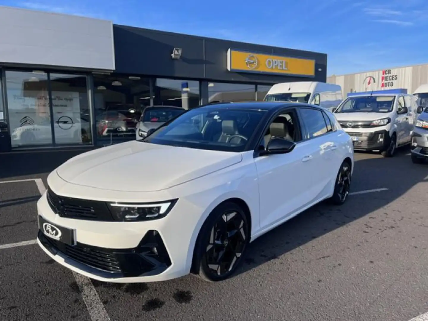 Opel Astra 1.6 Turbo 225ch Hybrid GSe BVA8 Blanc - 1