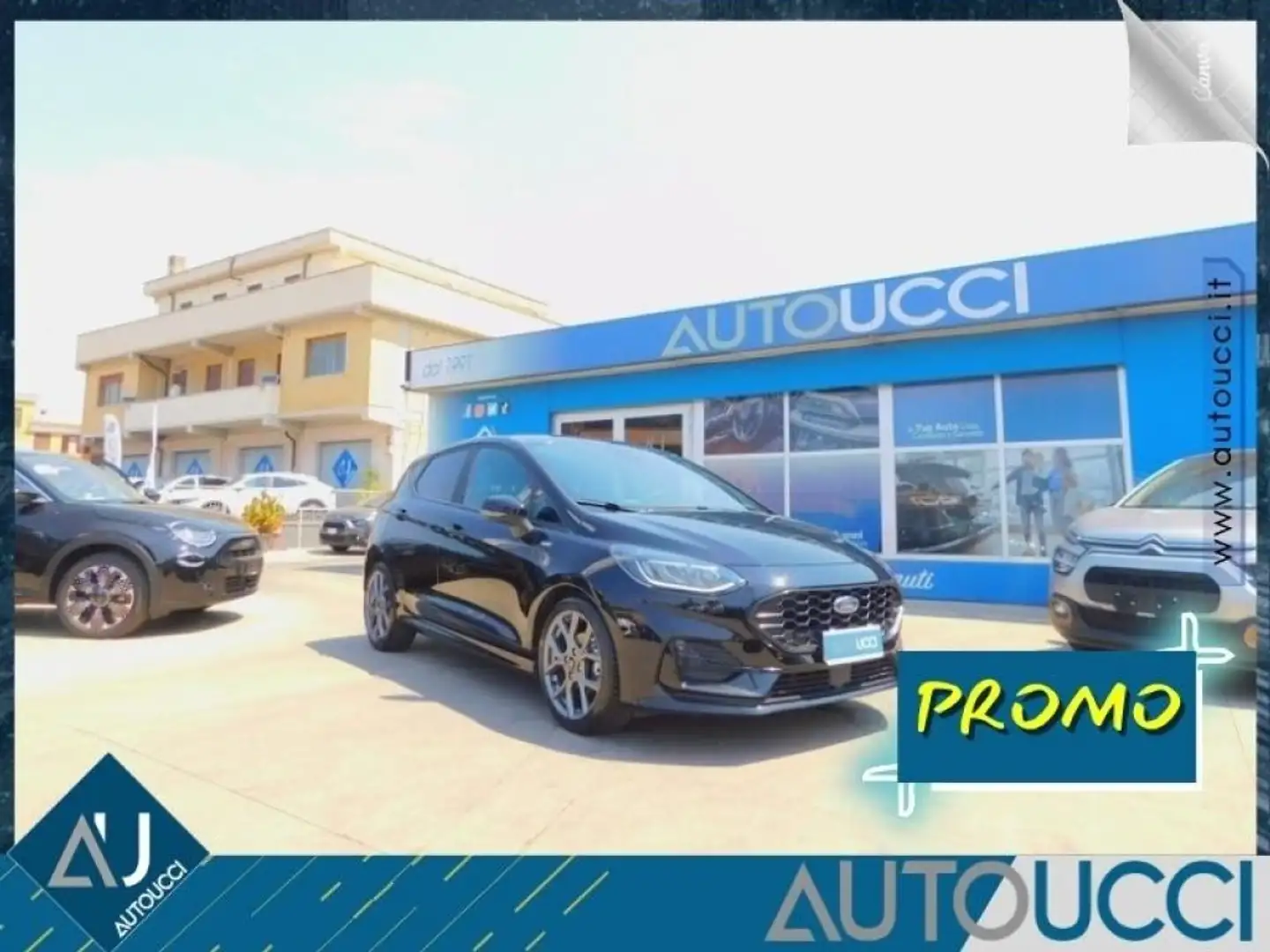 Ford Fiesta 1.0 Ecoboost Hybrid 125 CV 5 porte ST-Line Чёрный - 1