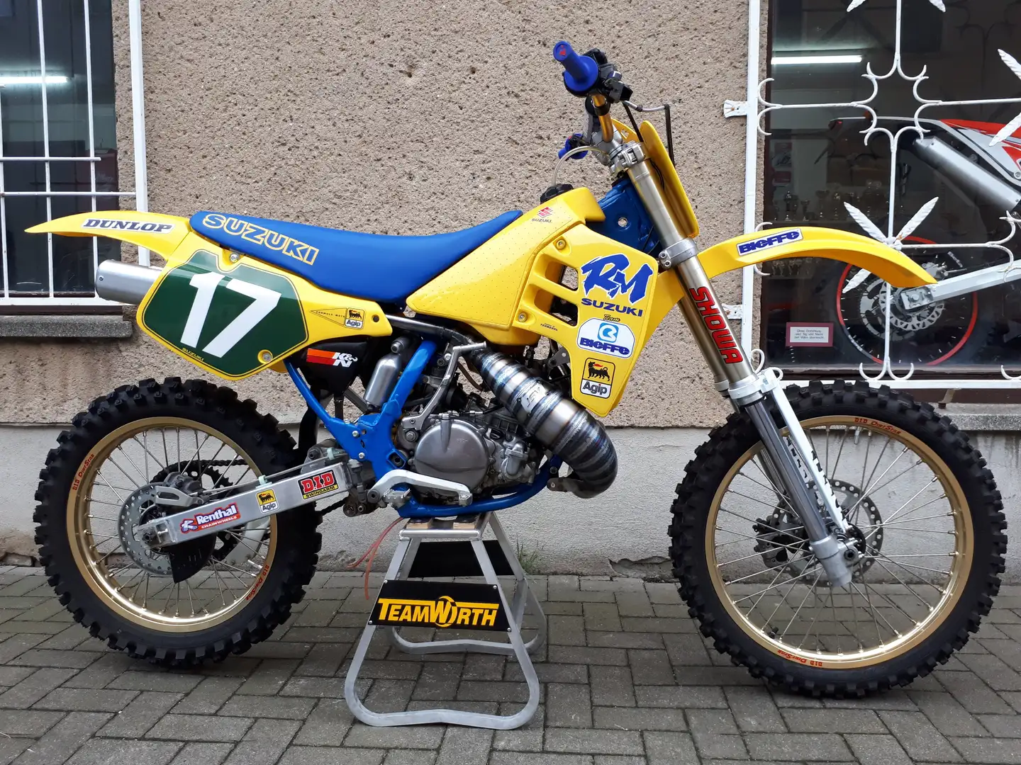 Suzuki RM 250 RM 250 2T EVO 1990 - Komplettrestauration Giallo - 1