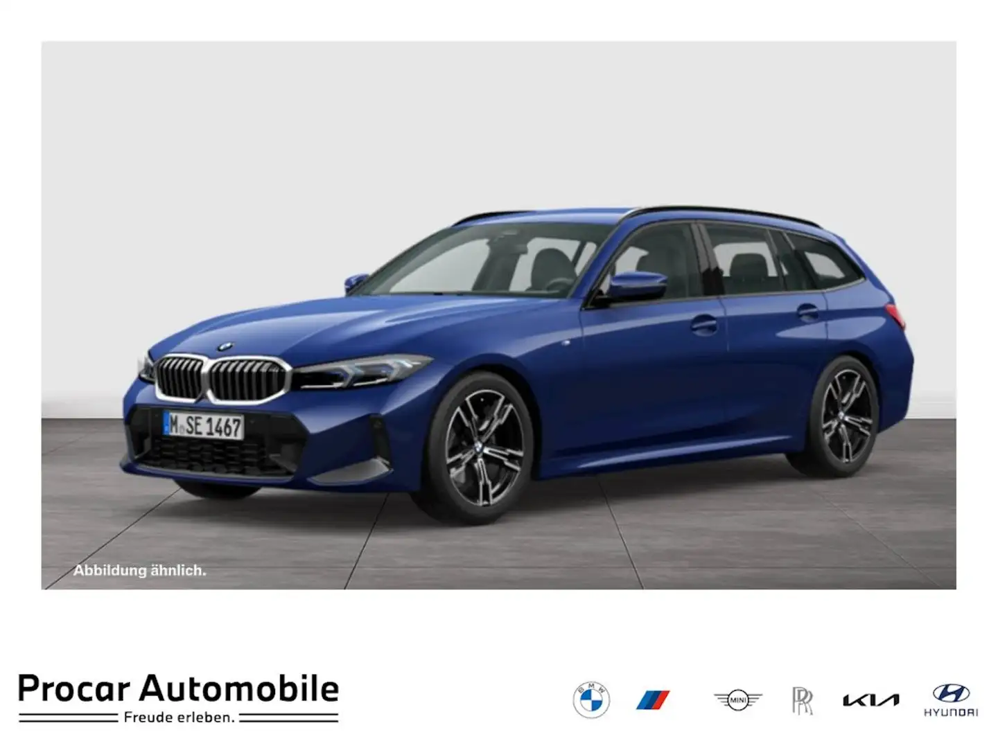 BMW 330 d xDrive M SPORT+AHK+DA+PA+HiFi+ADAPT.LED Blau - 1