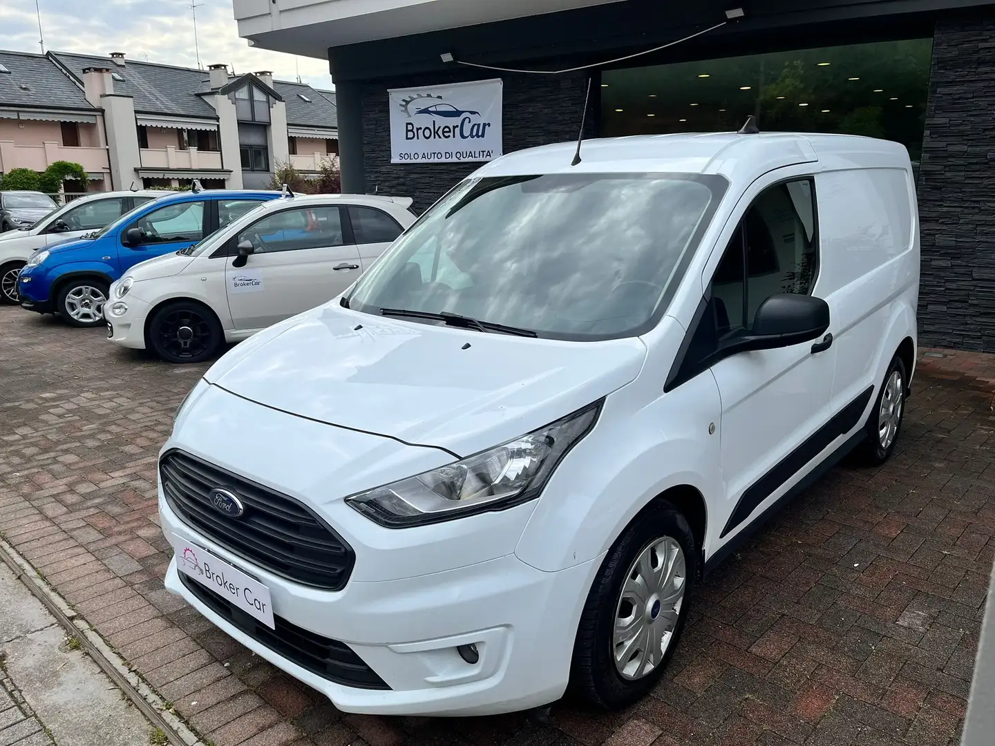 Ford Transit Connect Blanc - 1