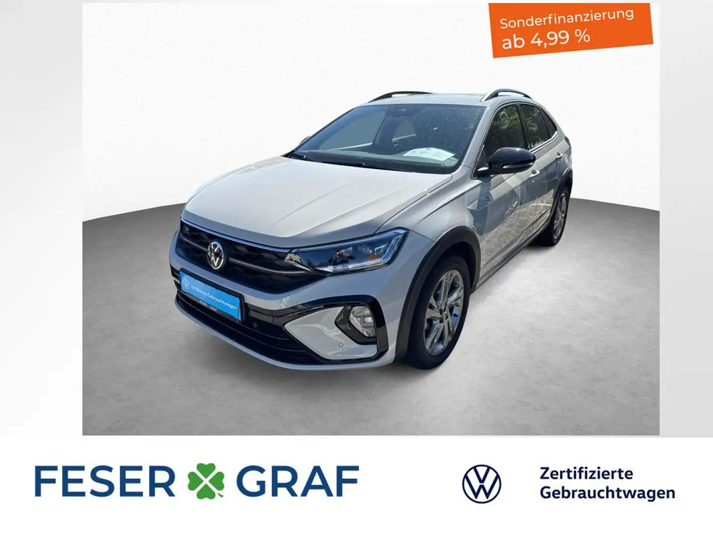 Volkswagen Taigo R-Line 1.0 TSI 7-DSG BlackStyle KAMERA Grau - 1
