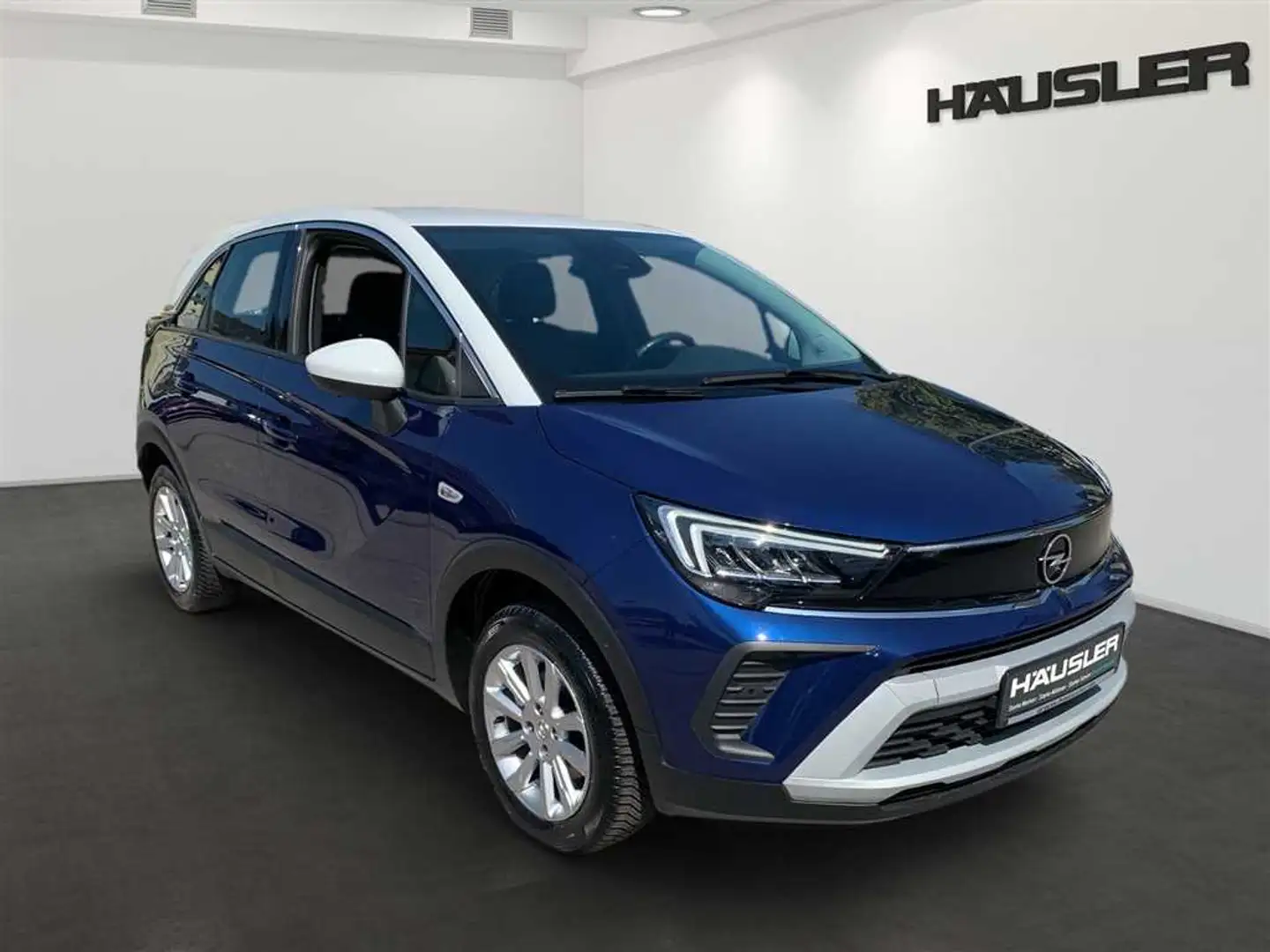 Opel Crossland X 1.2 T Elegance LED PDC Kamera Sitz+Lenkradheizung Blauw - 2