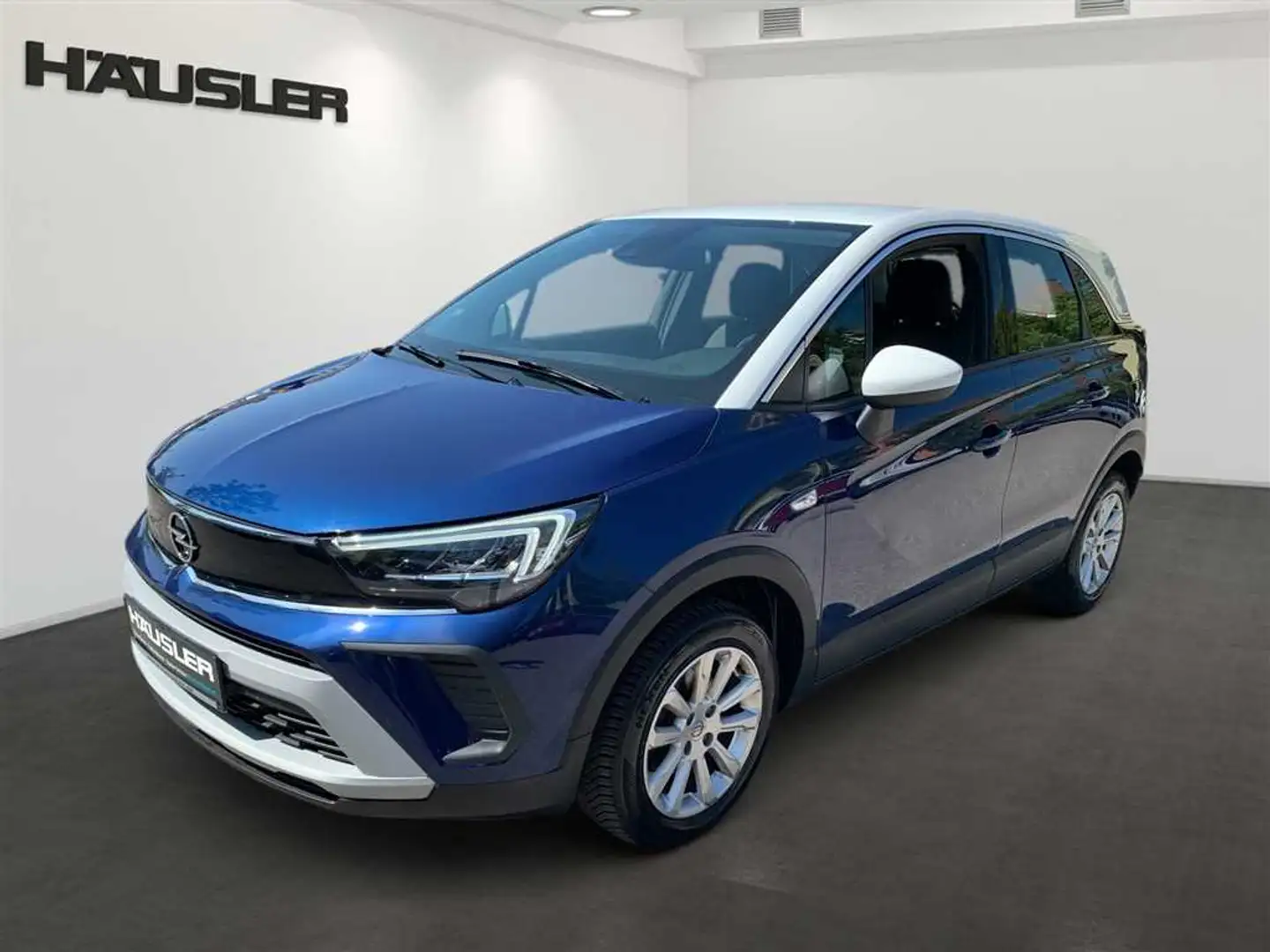Opel Crossland X 1.2 T Elegance LED PDC Kamera Sitz+Lenkradheizung Blauw - 1