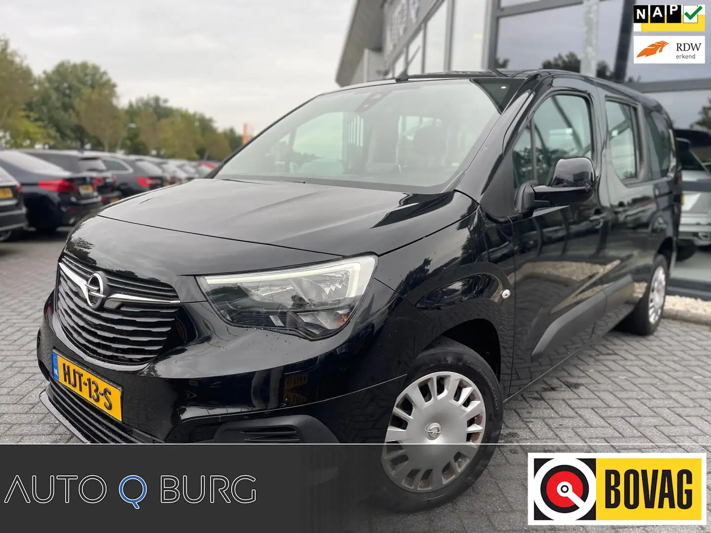 Opel Combo Life 1.2 Turbo Edition | Actieprijs| 7 Persoons | Dubbe Zwart - 1