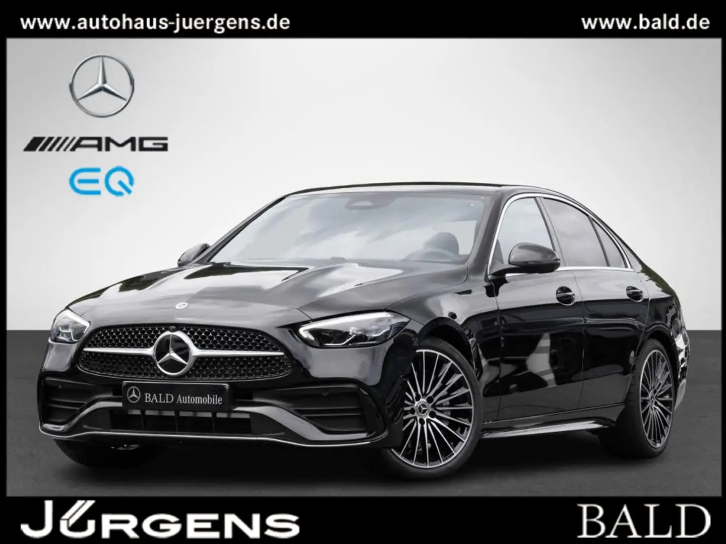 Mercedes-Benz C 180 AMG-Advaned+/LED/360/Totw/Memory/Sound/19" Negro - 1