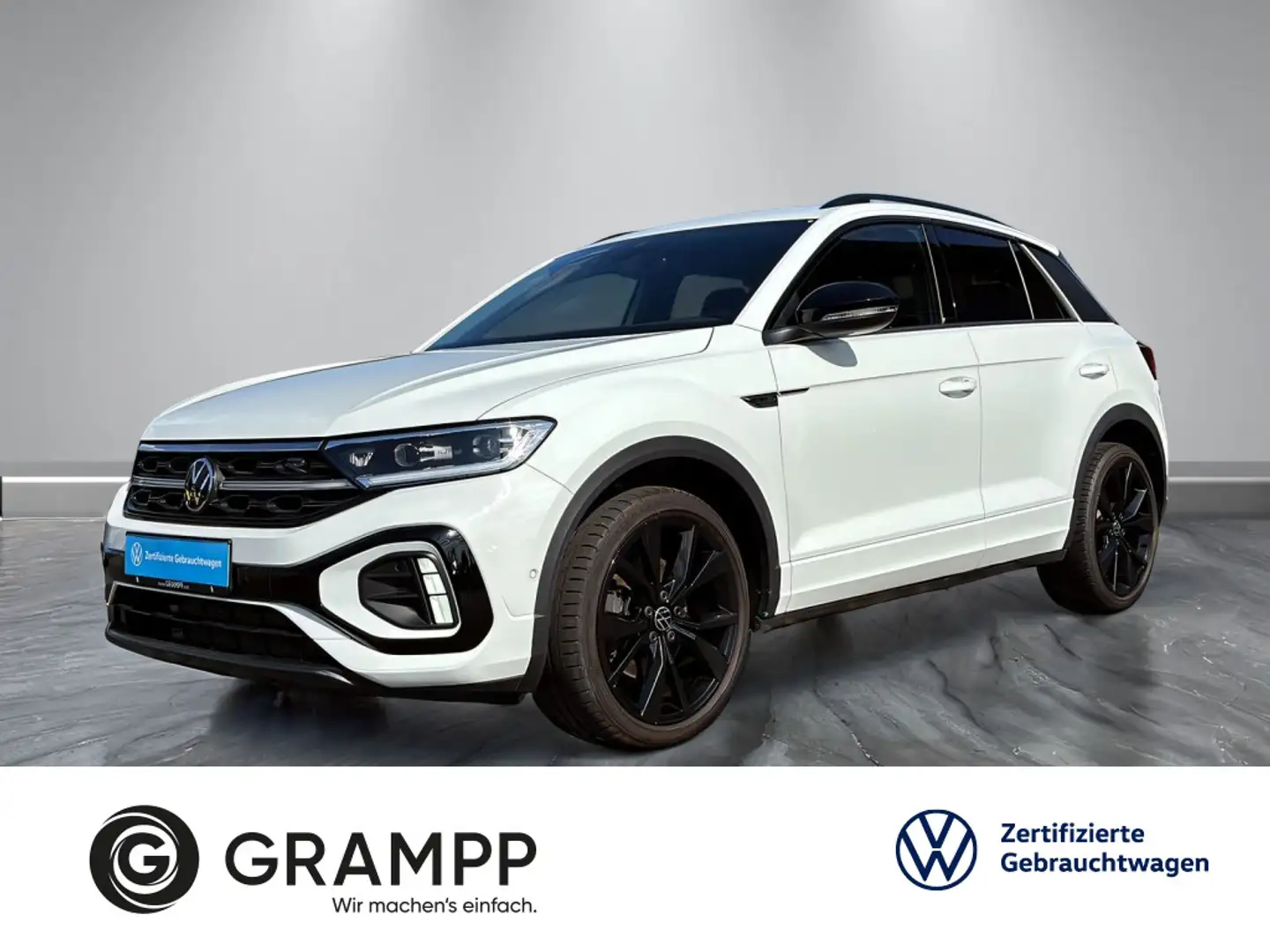 Volkswagen T-Roc T-ROC R-Line 1.5TSI DSG +AHK+KAMERA+LED-MATRIX+ Weiß - 1