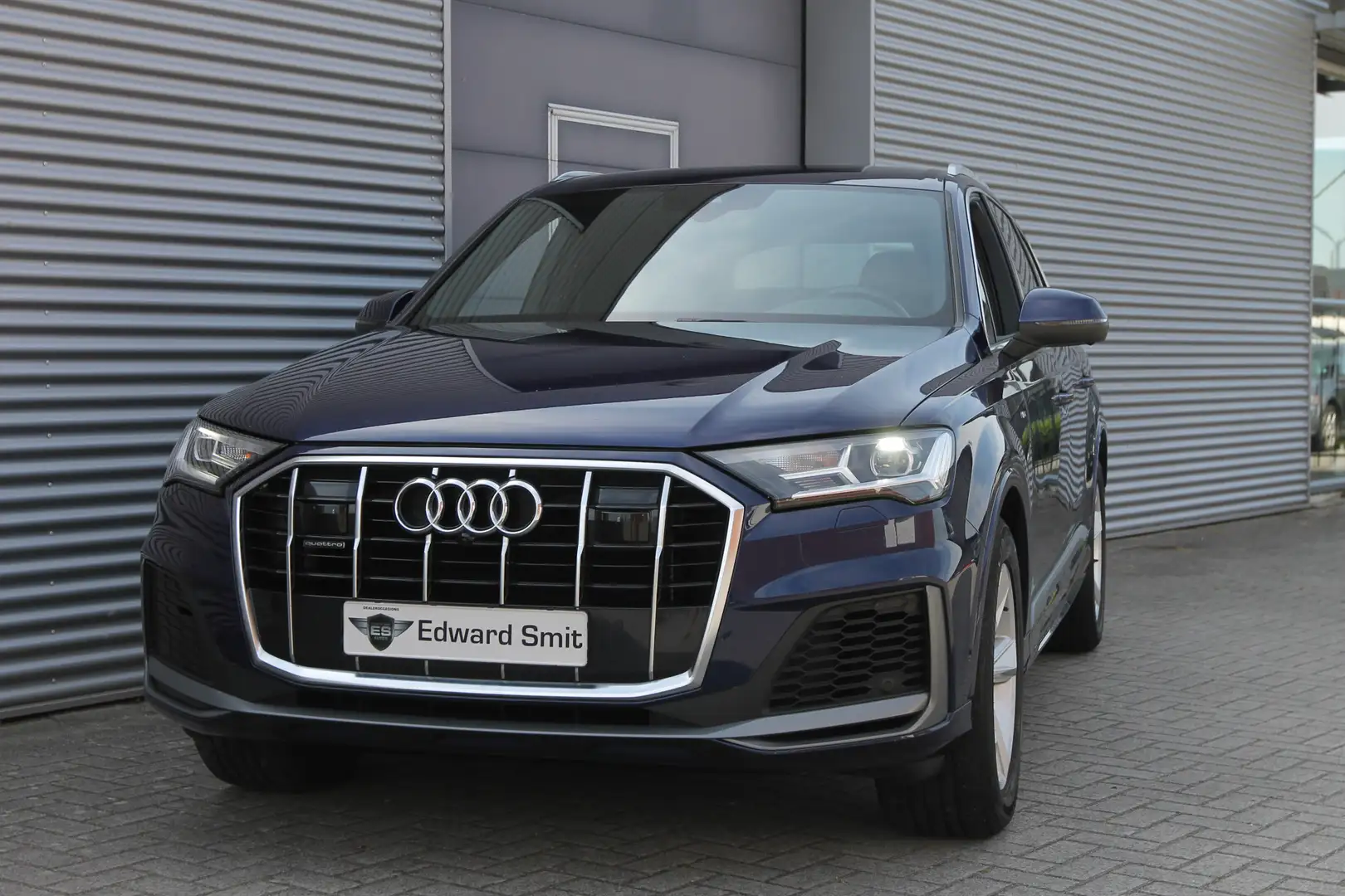 Audi Q7 45 TDI quattro Pro Line S I Aut. I S-Line I Grijs Blu/Azzurro - 2