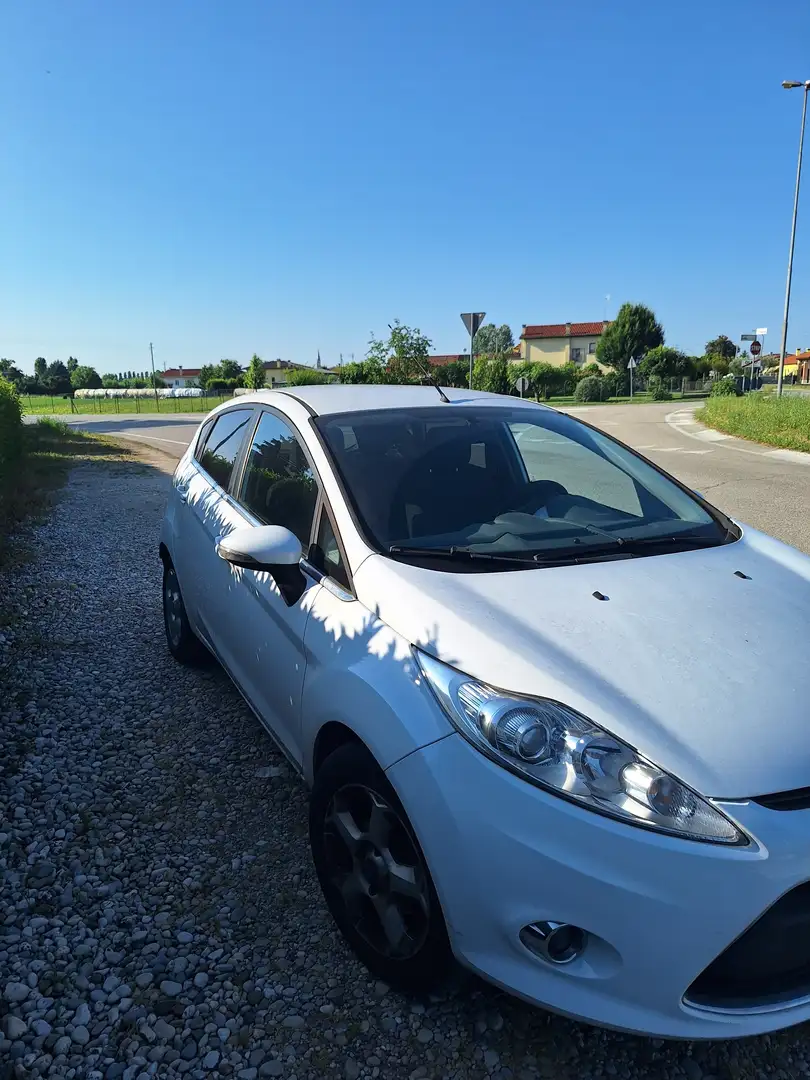 Ford Fiesta Fiesta VI 2008 5p 1.4 16v Titanium Gpl Bianco - 2