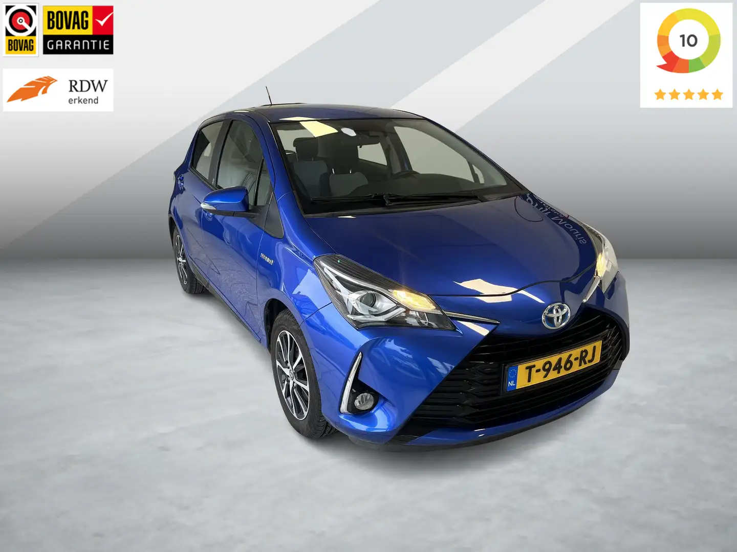 Toyota Yaris 1.5 Hybrid Design Blauw - 1