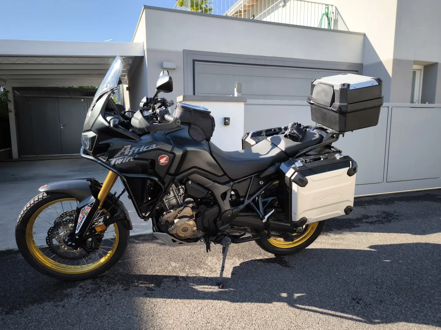 Honda CRF 1000 AFRICA TWIN ABS DCT Nero - 1