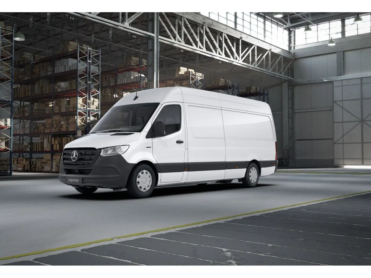 Mercedes-Benz Sonstige eSprinter Sprinter 414 Kasten Maxi  113kWh Batt. Weiß - 2