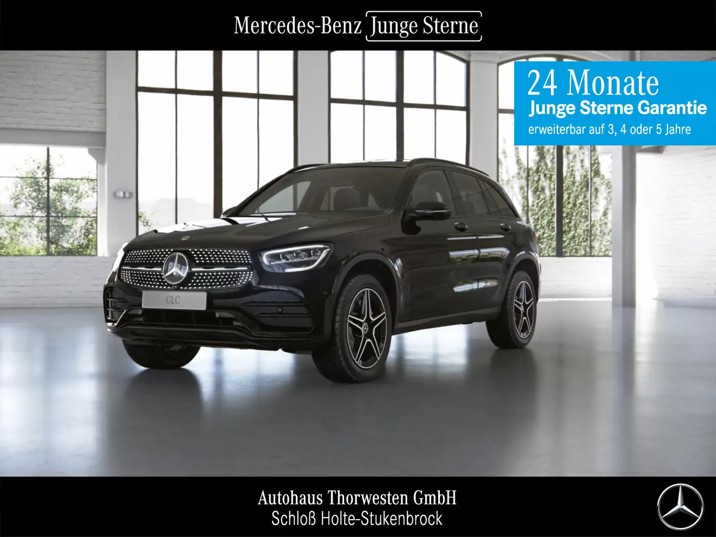 Mercedes-Benz GLC 300 GLC 300 de 4MATIC AMG LINE NIGHT AHK DISTRONIC Schwarz - 1