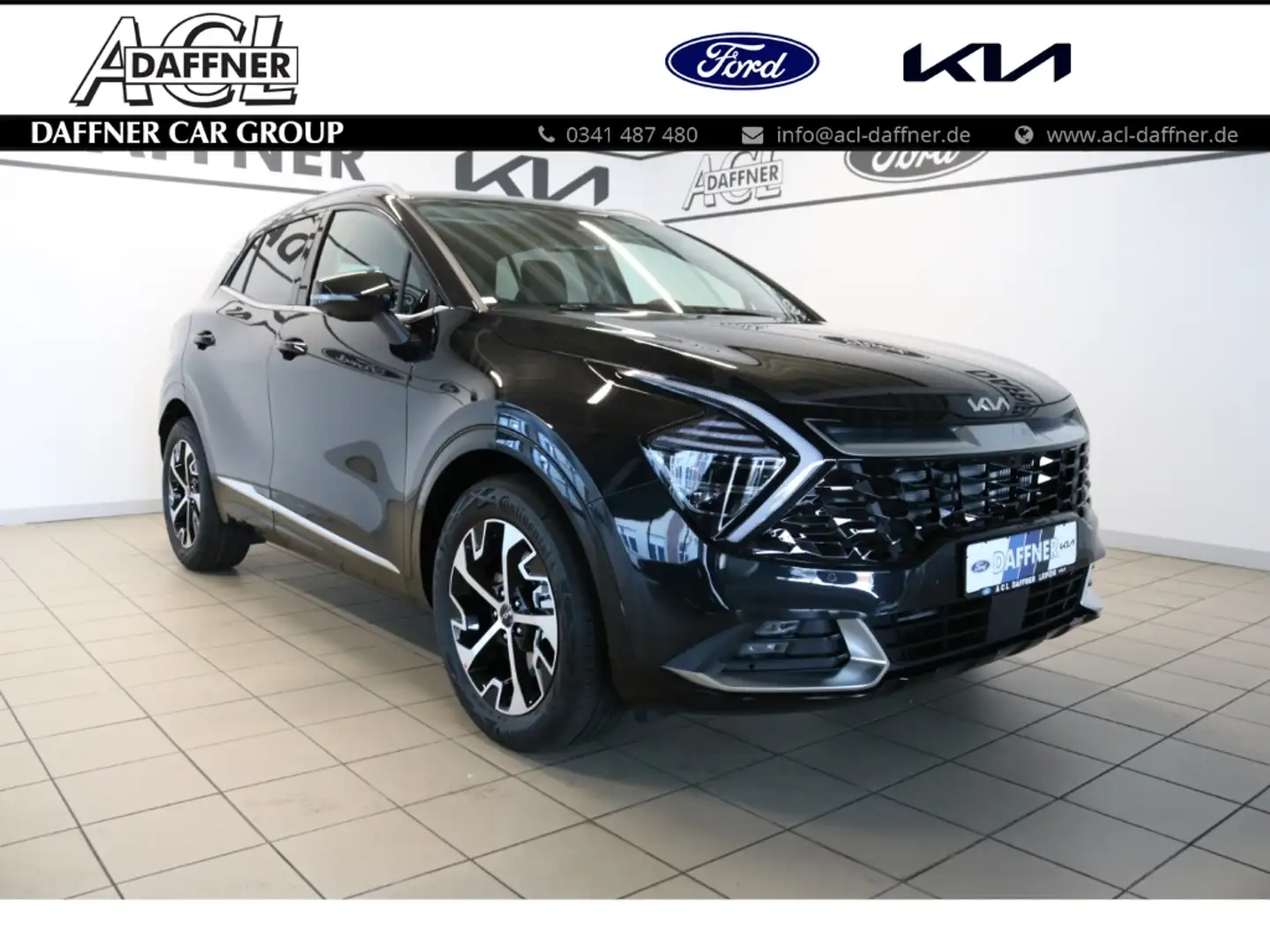 Kia Sportage Spirit 1.6 T-GDI Mild-Hybrid Kamera/Navi Black - 1
