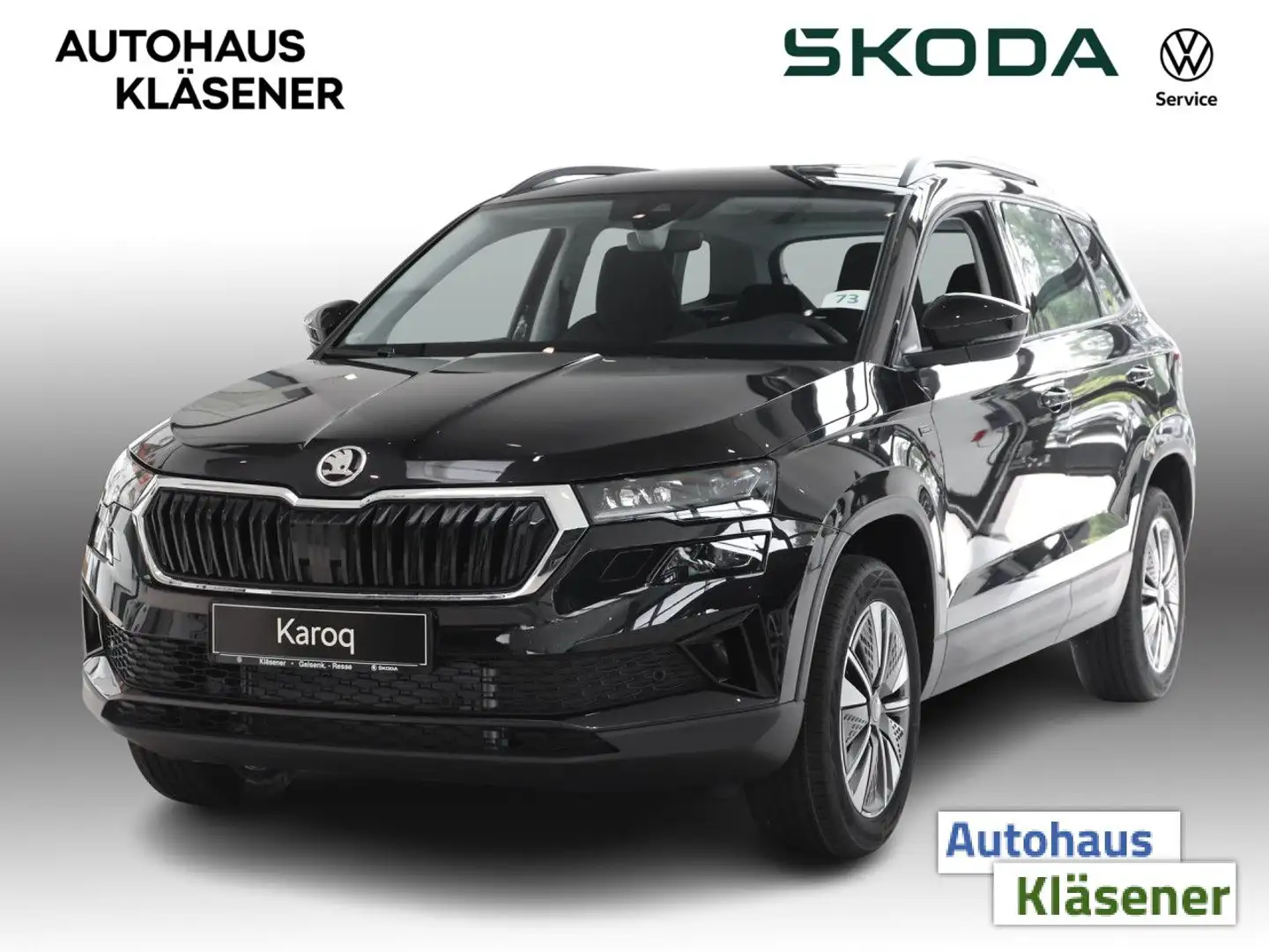 Skoda Karoq Tour 1,5 TSI Bluetooth Navi LED Klima Zwart - 2