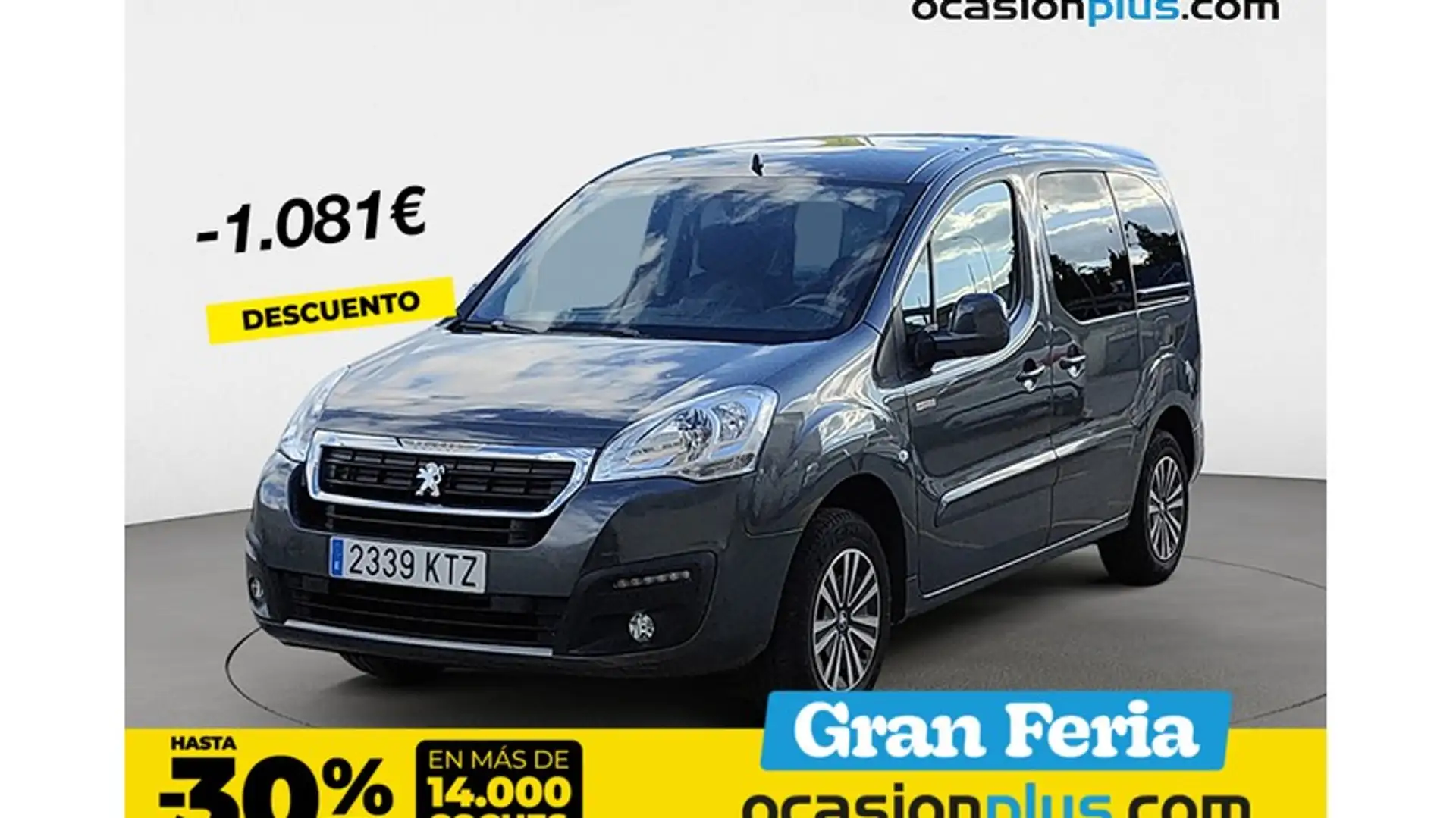 Peugeot Partner Tepee Electric Active L1 Blanc - 1