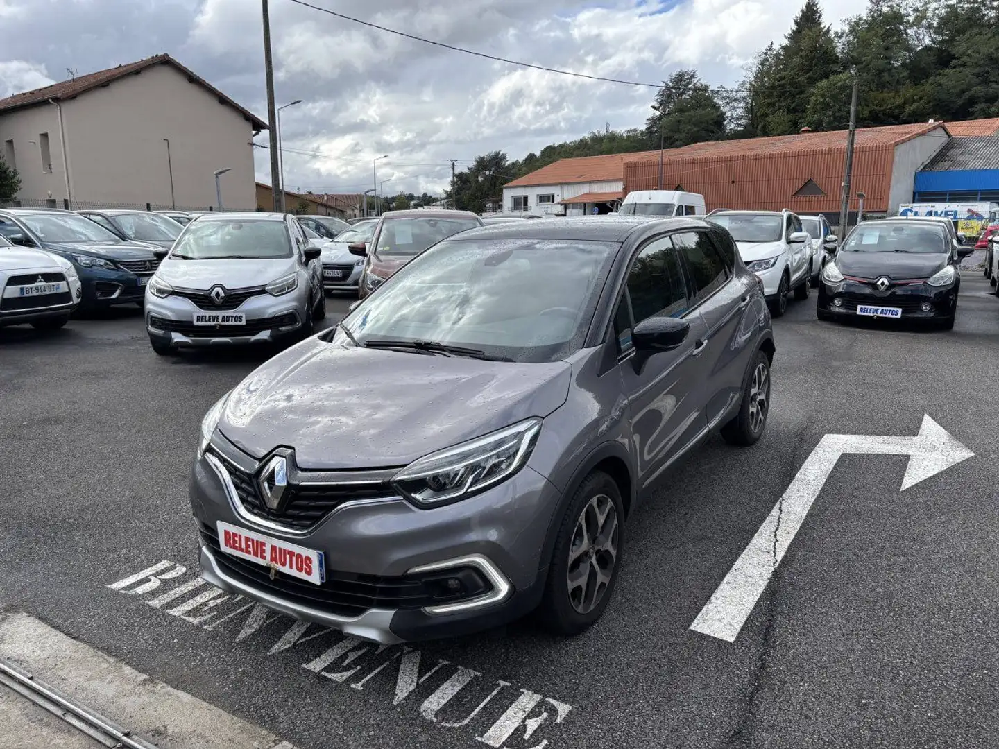 Renault Captur I (J87) 1.2 TCe 120ch Stop&Start energy Intens EDC Euro6 2016 Gris - 2
