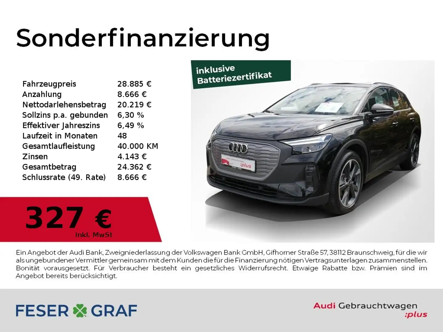 Audi Q4 e-tron 35 e-tron Navi,LED,Sitzheizung Negro - 1
