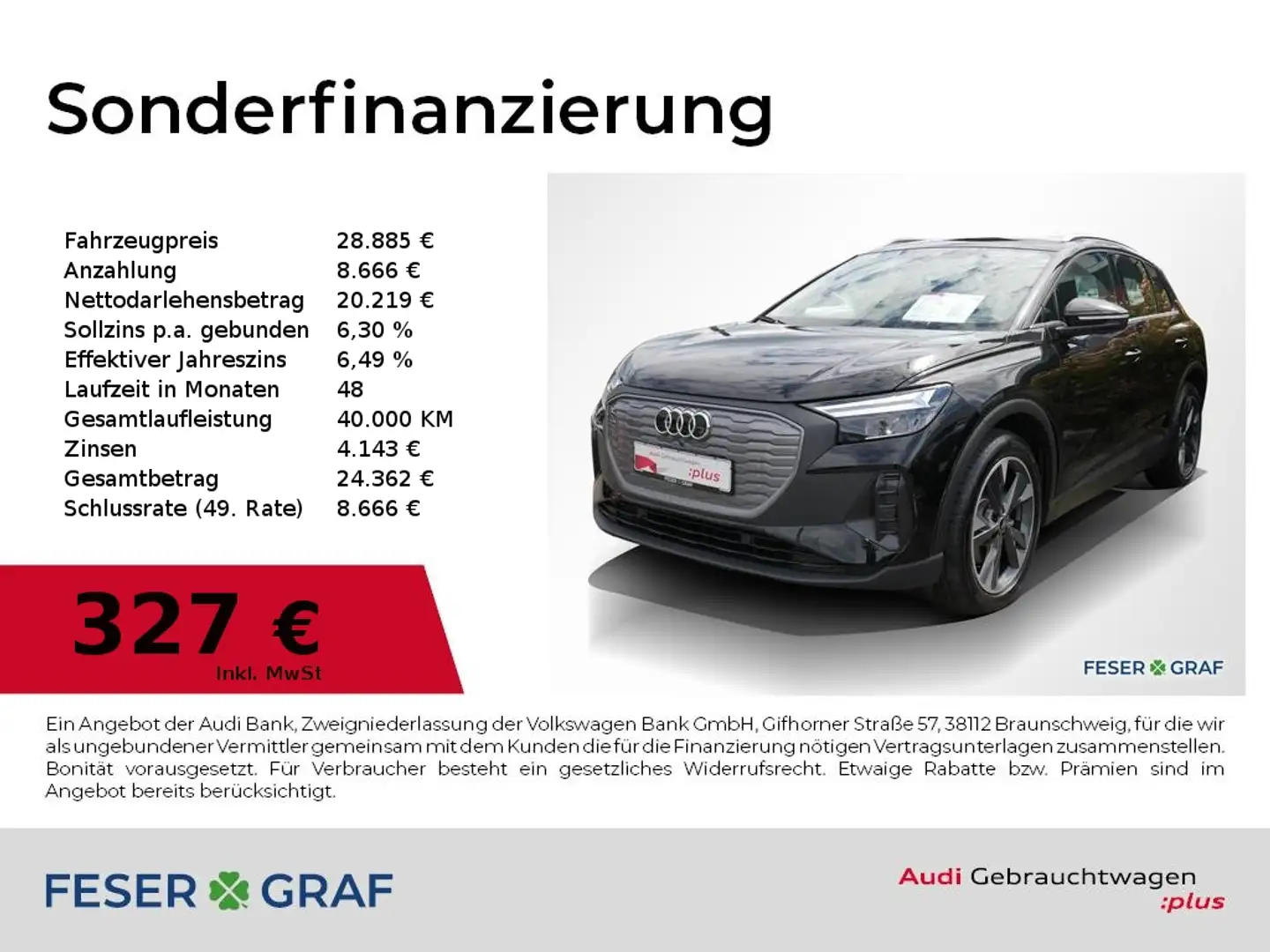 Audi Q4 e-tron 35 e-tron Navi,LED,Sitzheizung Nero - 1