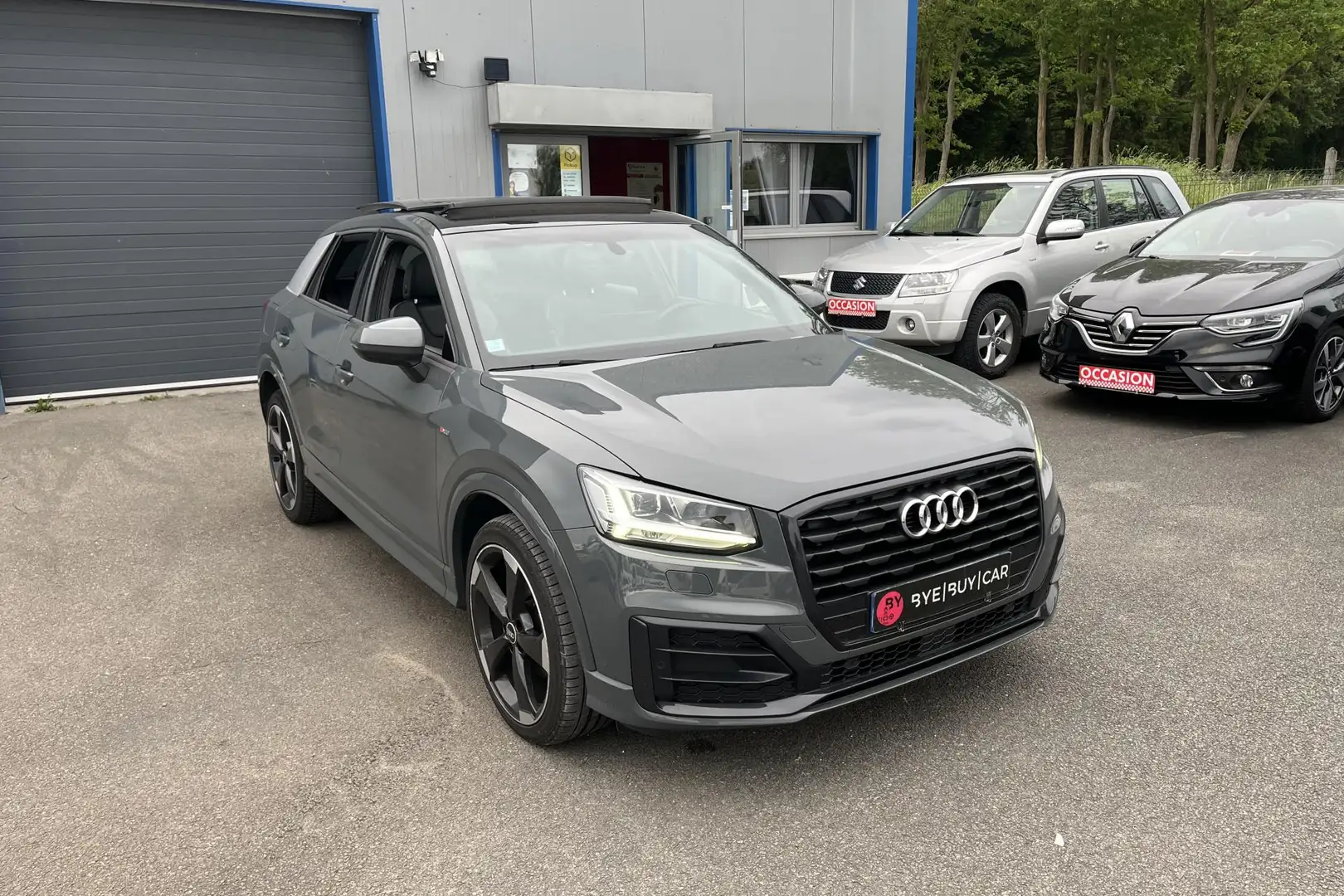 Audi Q2 2.0 35 TDI 150 BVA S-tronic S line Plus GARANTIE 1 Gris - 2