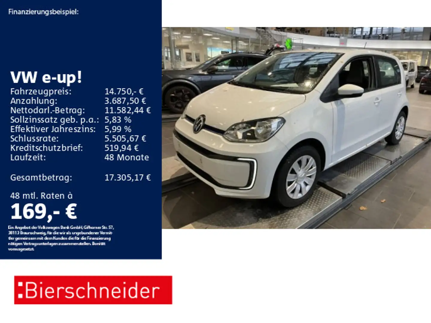 Volkswagen e-up! Move CCS SHZ CAM PDC GRA Weiß - 1