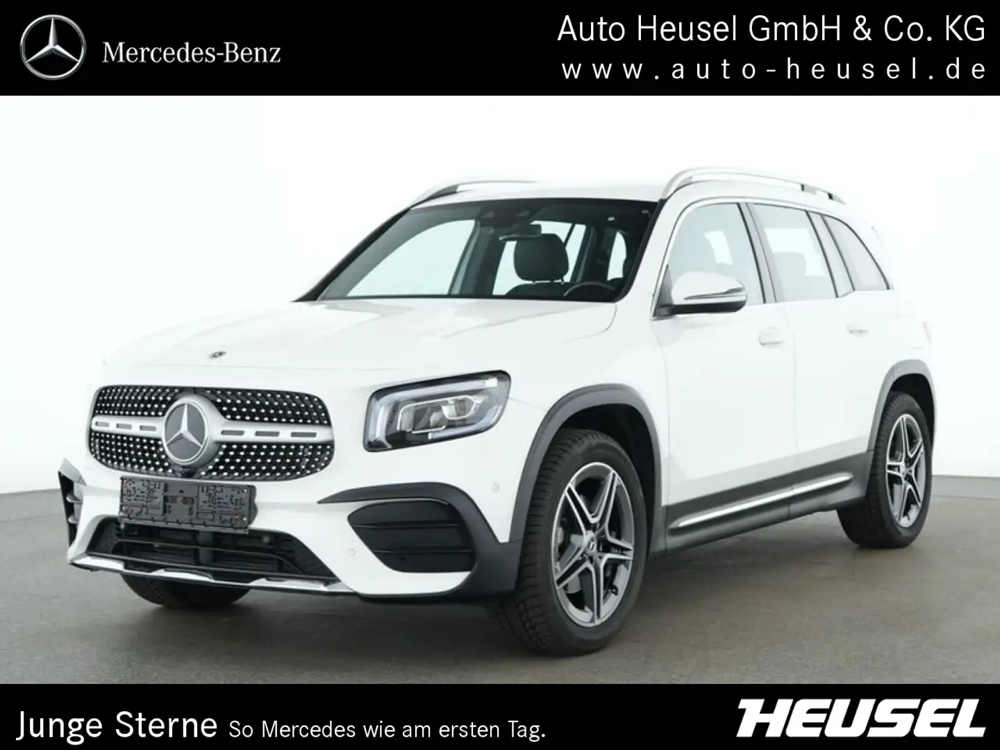 Mercedes-Benz GLB 180 d AMG *MBUX*LED*ParkAss.*Sitzh*Spiegel-P Weiß - 1